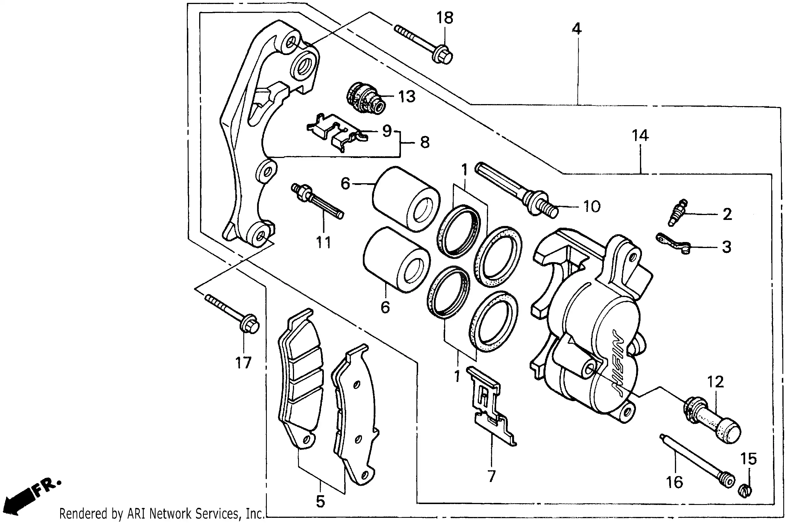 Front Brake Caliper