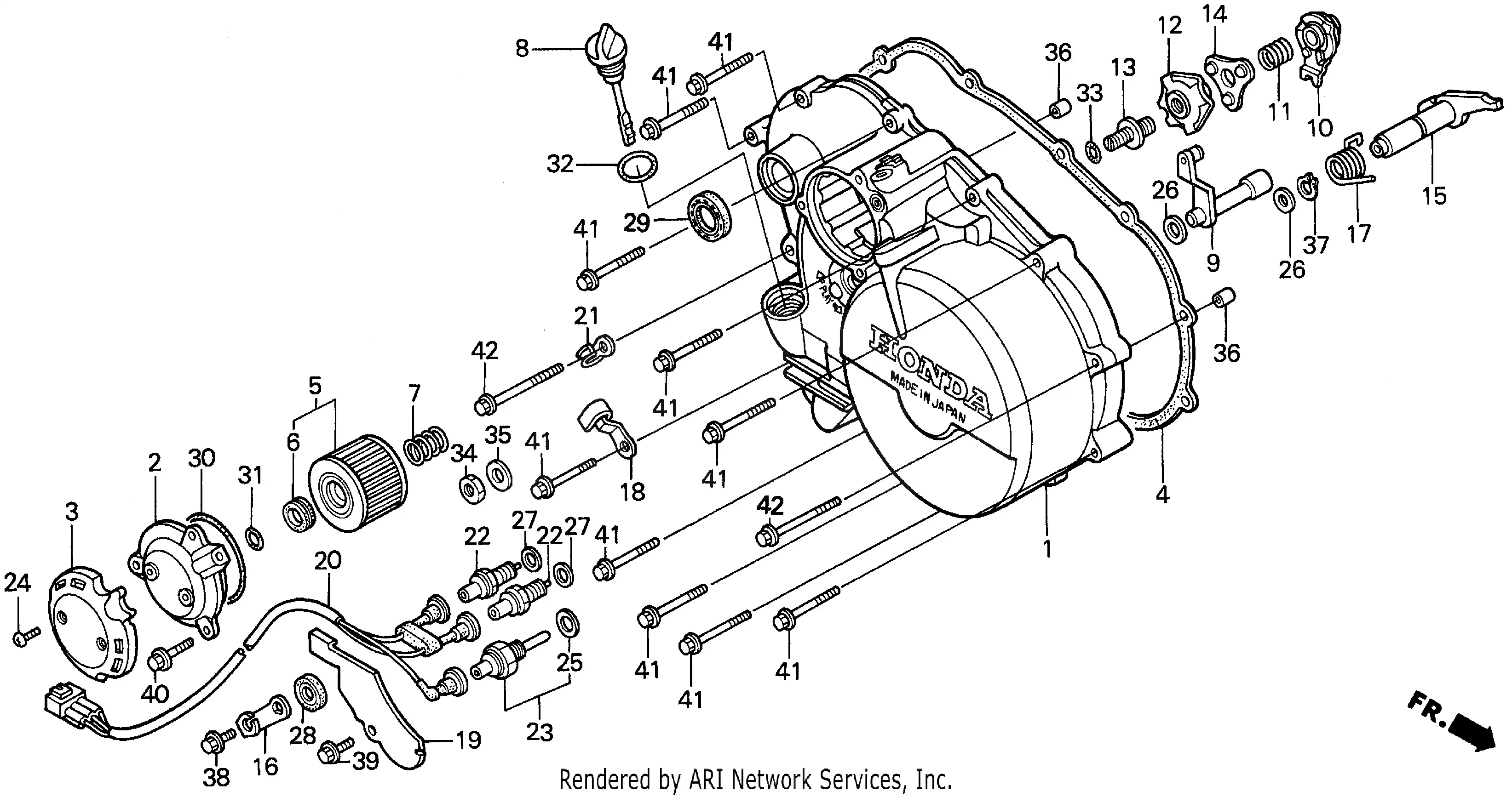 Right Crankcase Cover