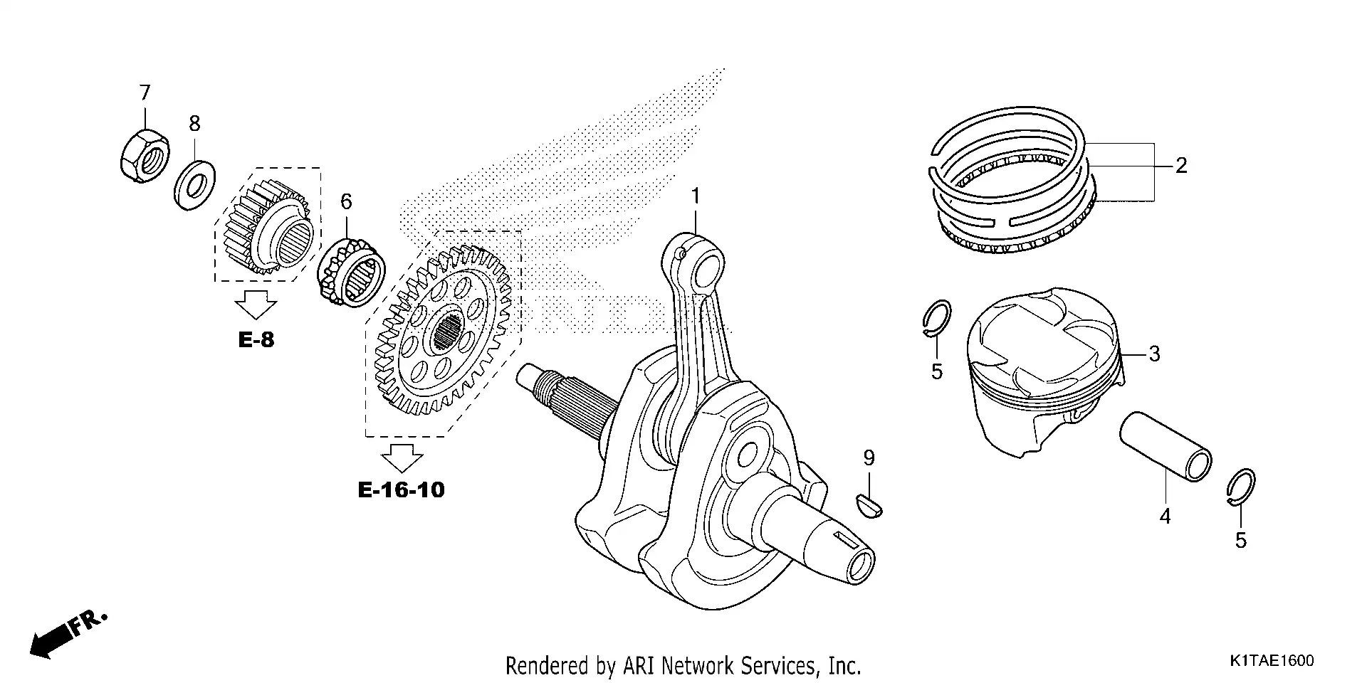 Crankshaft Piston