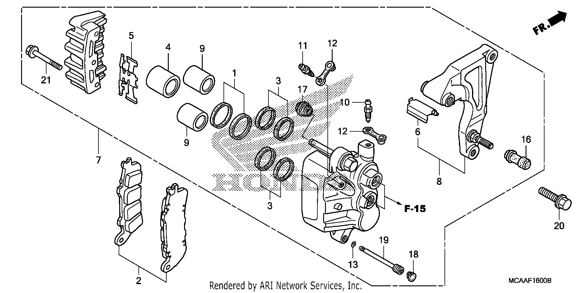Rear Brake Caliper