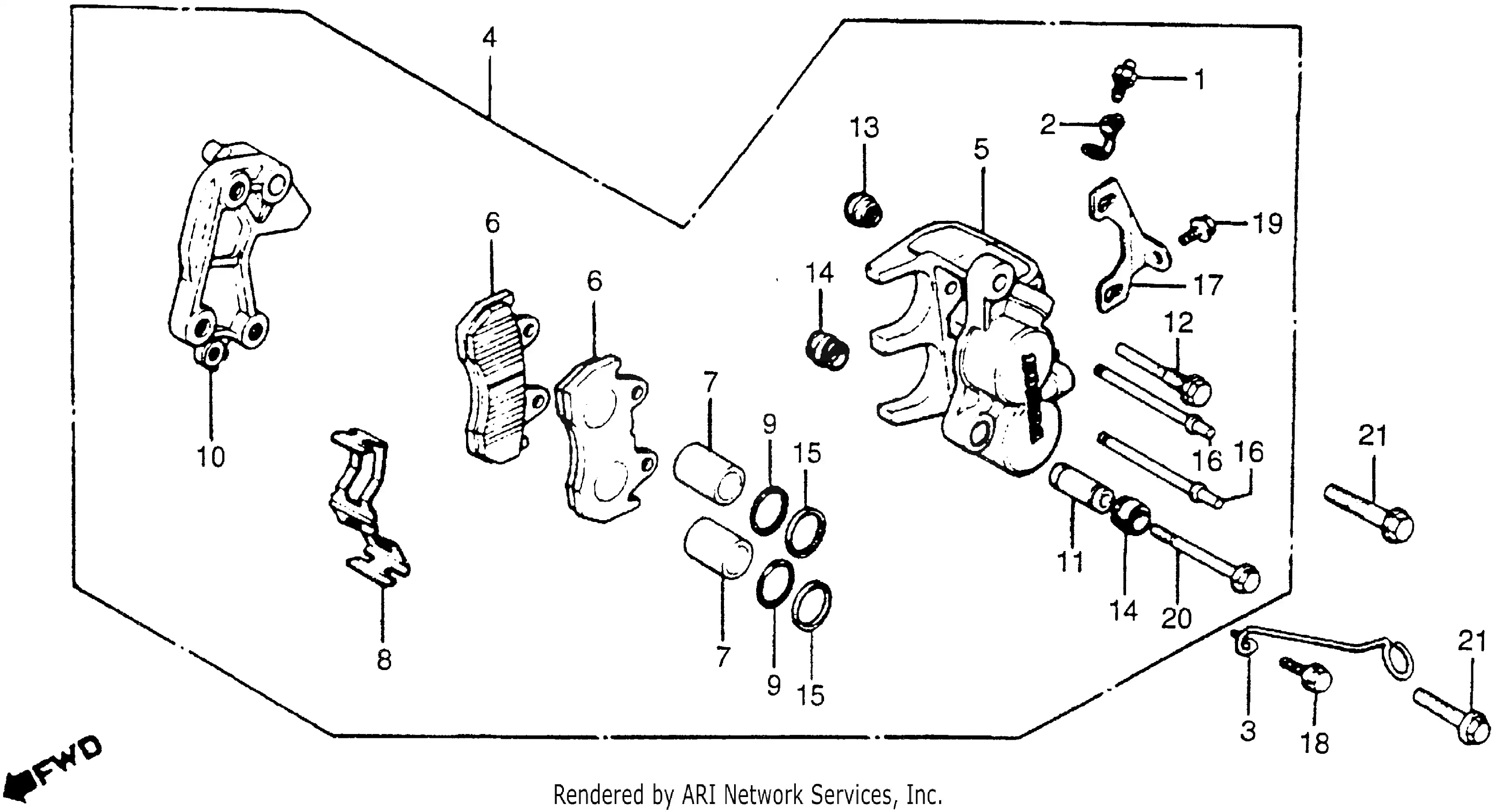 Front Brake Caliper