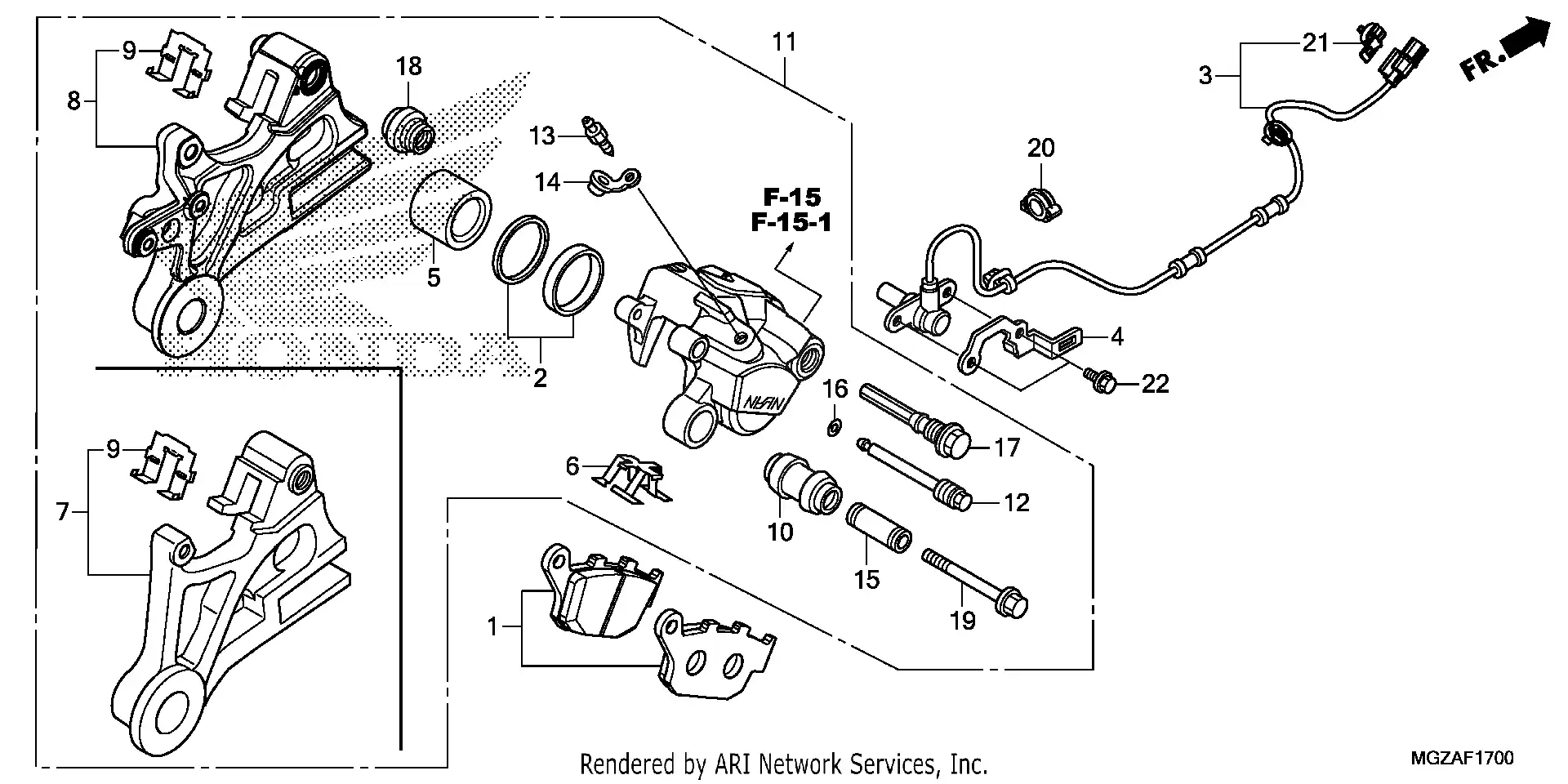 Rear Brake Caliper