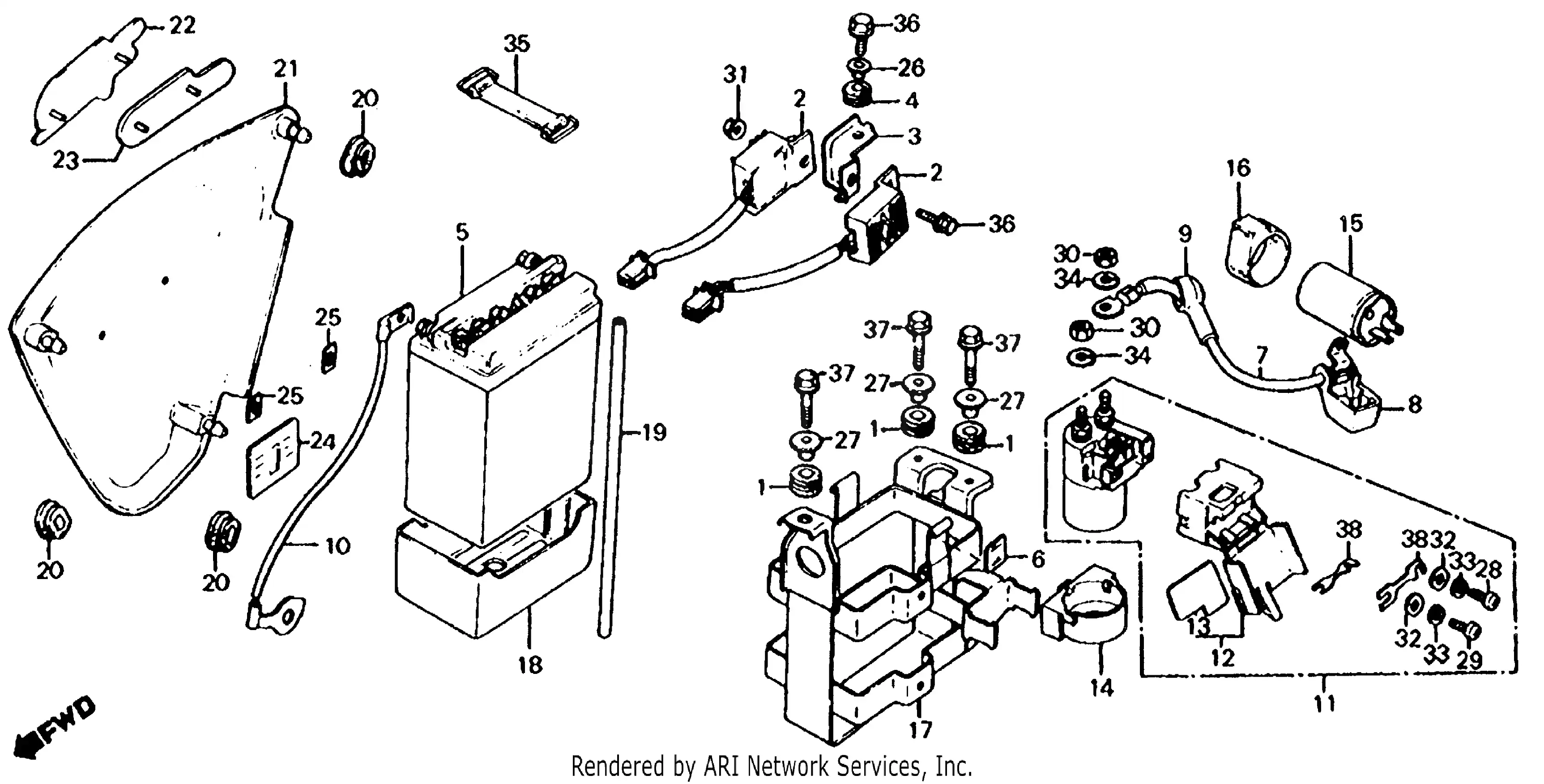 Right Side Cover Battery