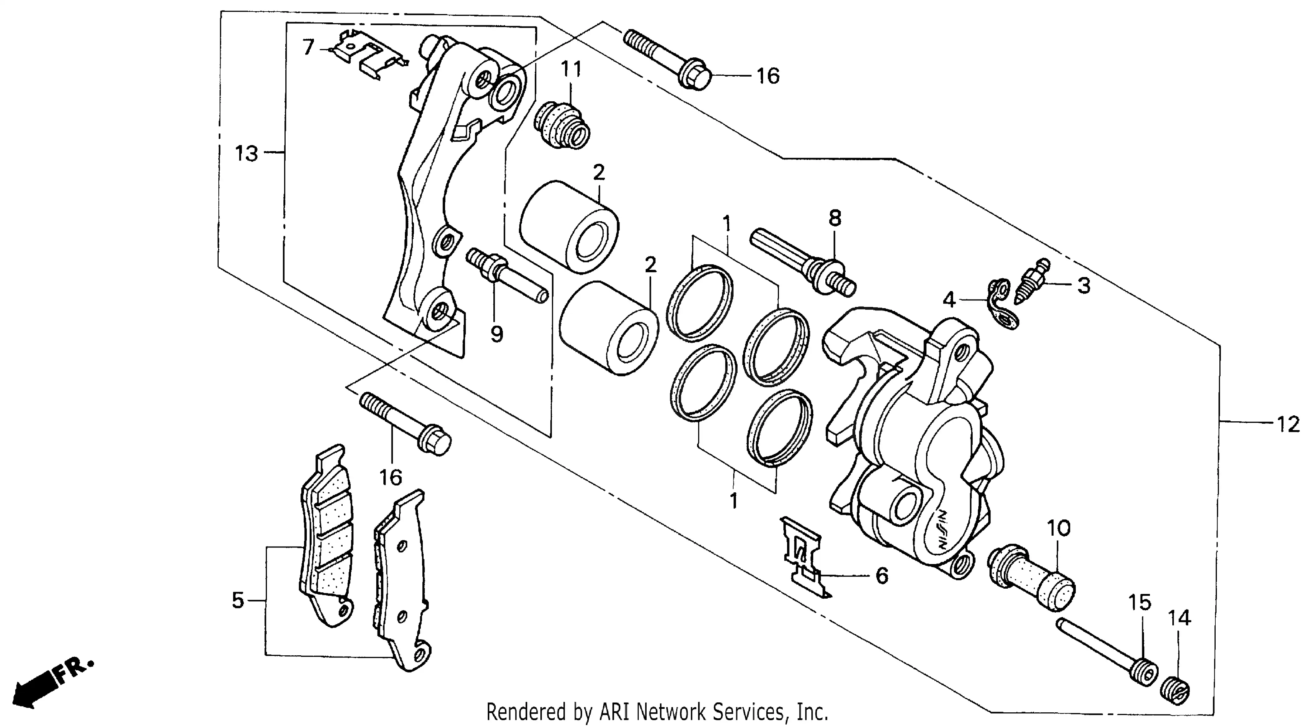 Front Brake Caliper