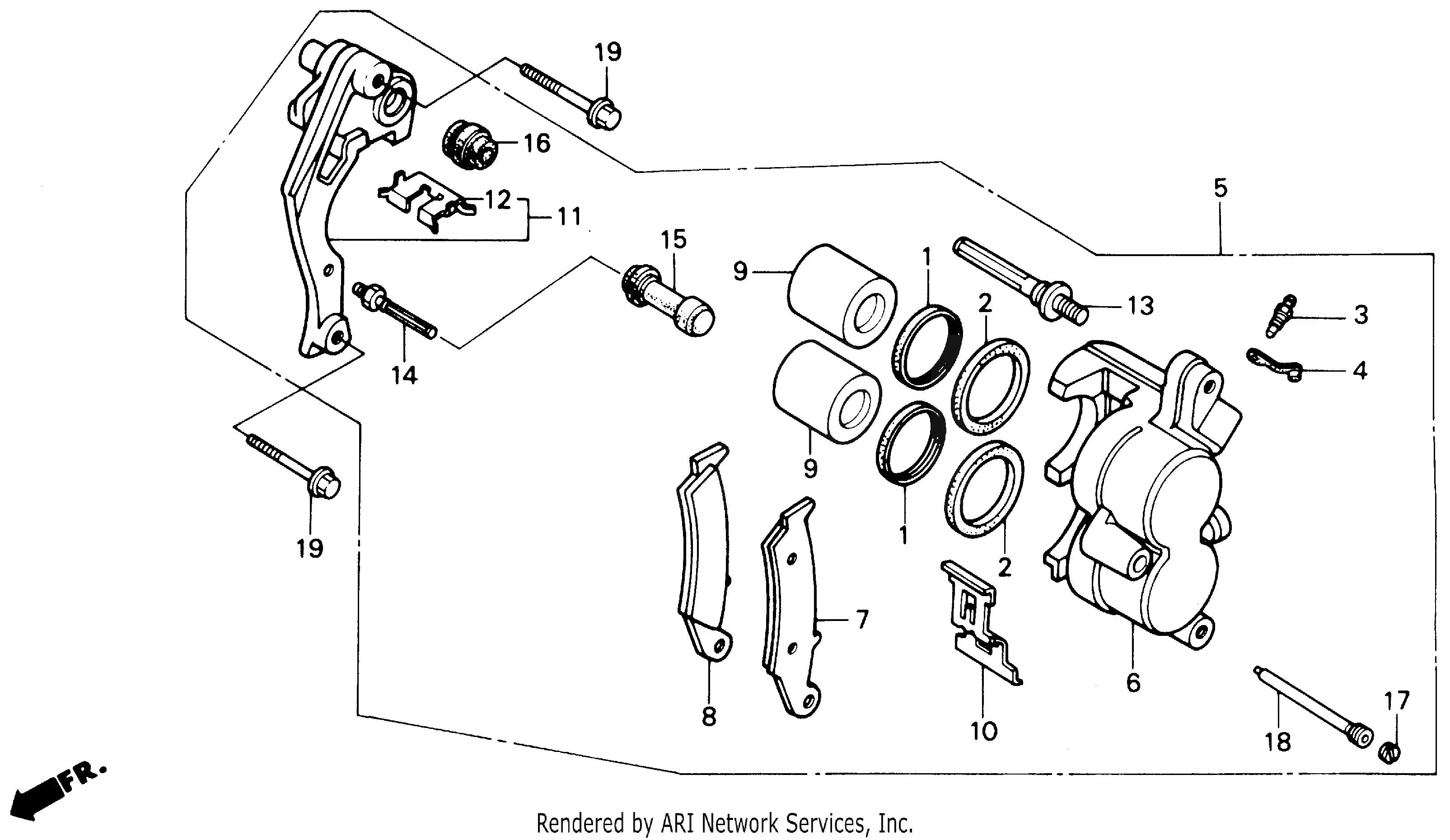 Front Brake Caliper
