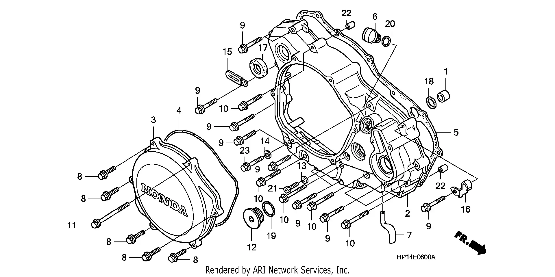 Right Crankcase Cover
