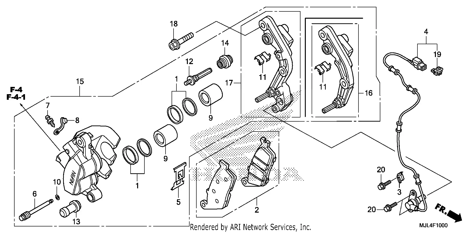 Front Brake Caliper