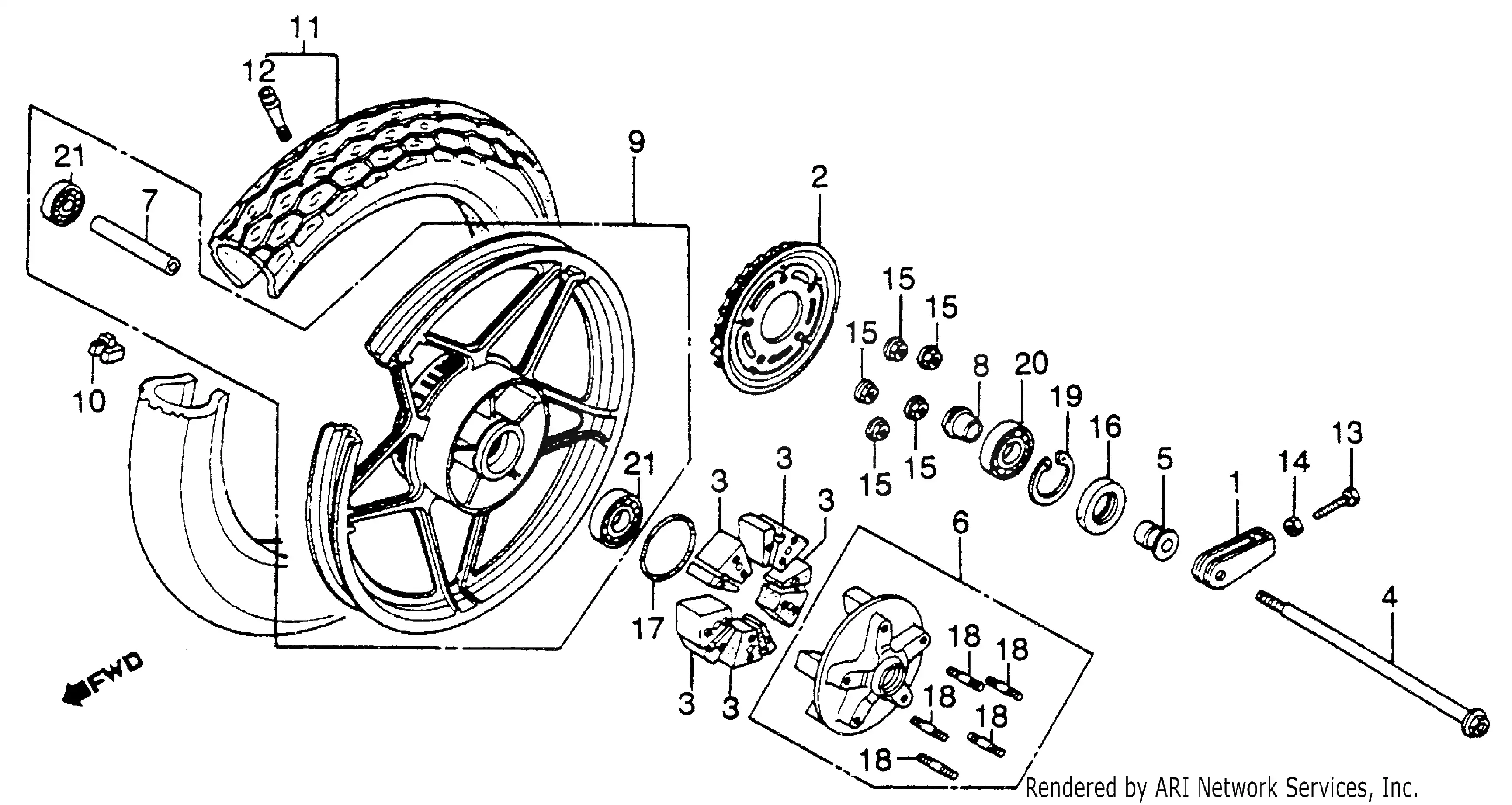 Rear Wheel