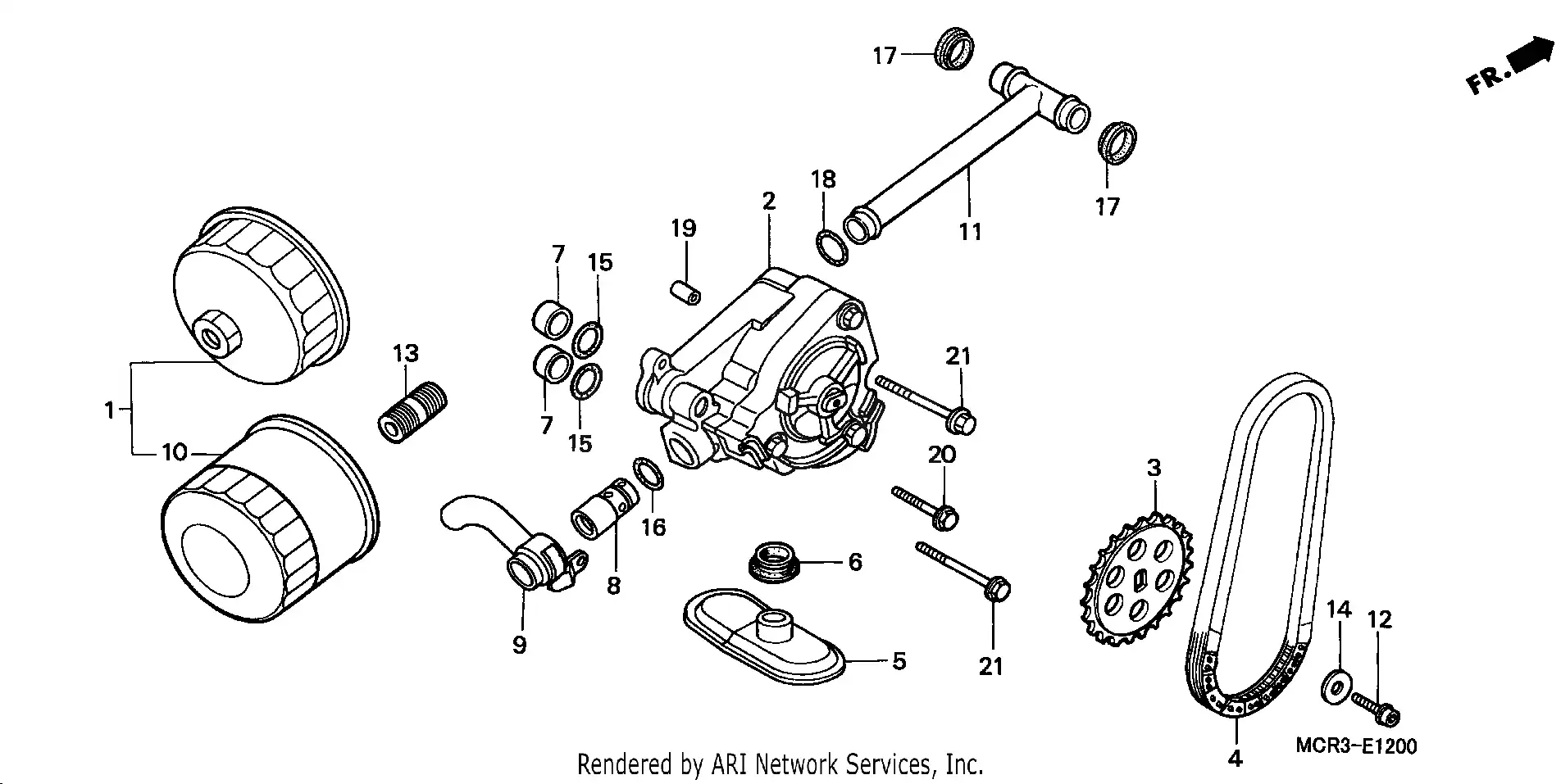 Oil Filter + Oil Pump