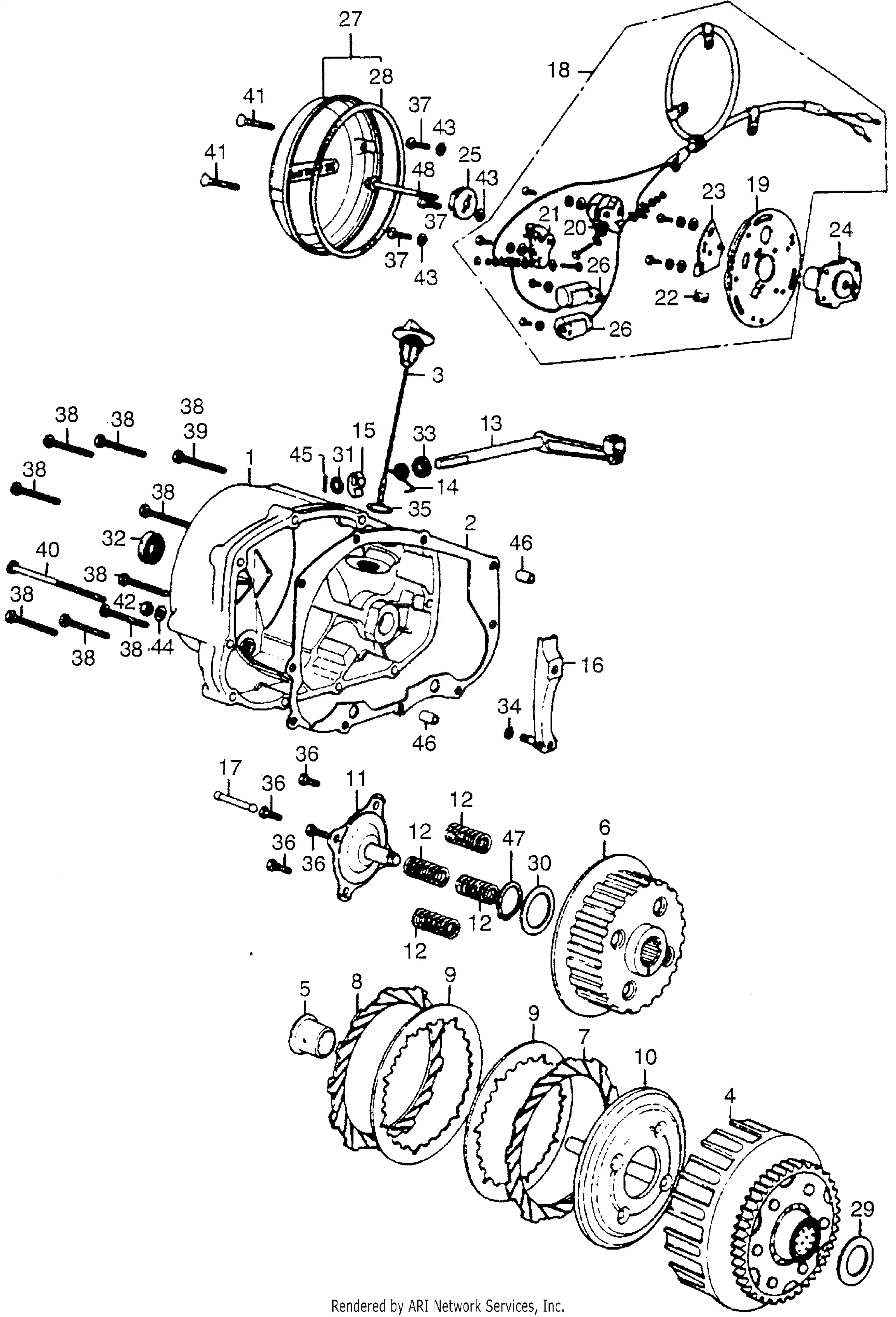 Clutch Crankcase Cover