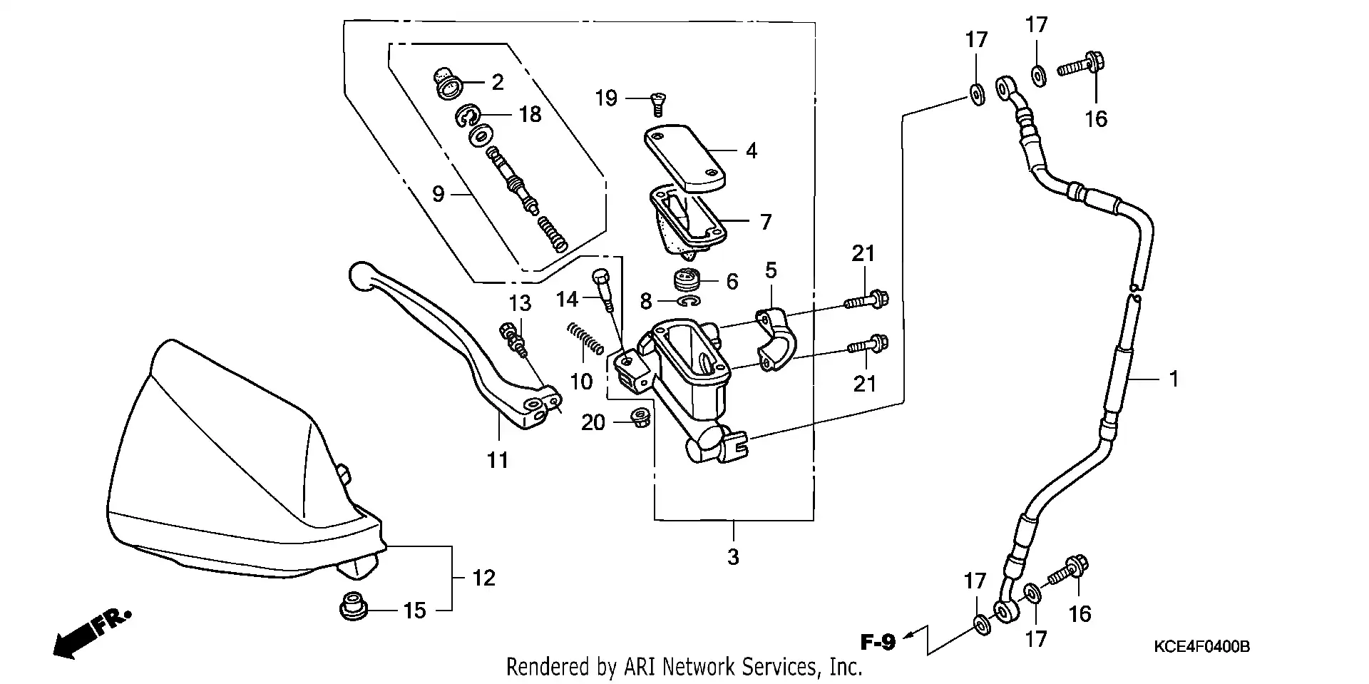 Front Brake Master Cylinder
