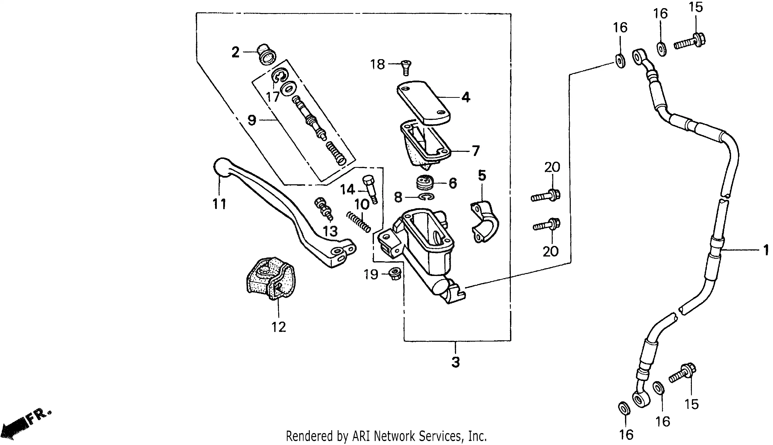 Front Brake Master Cylinder