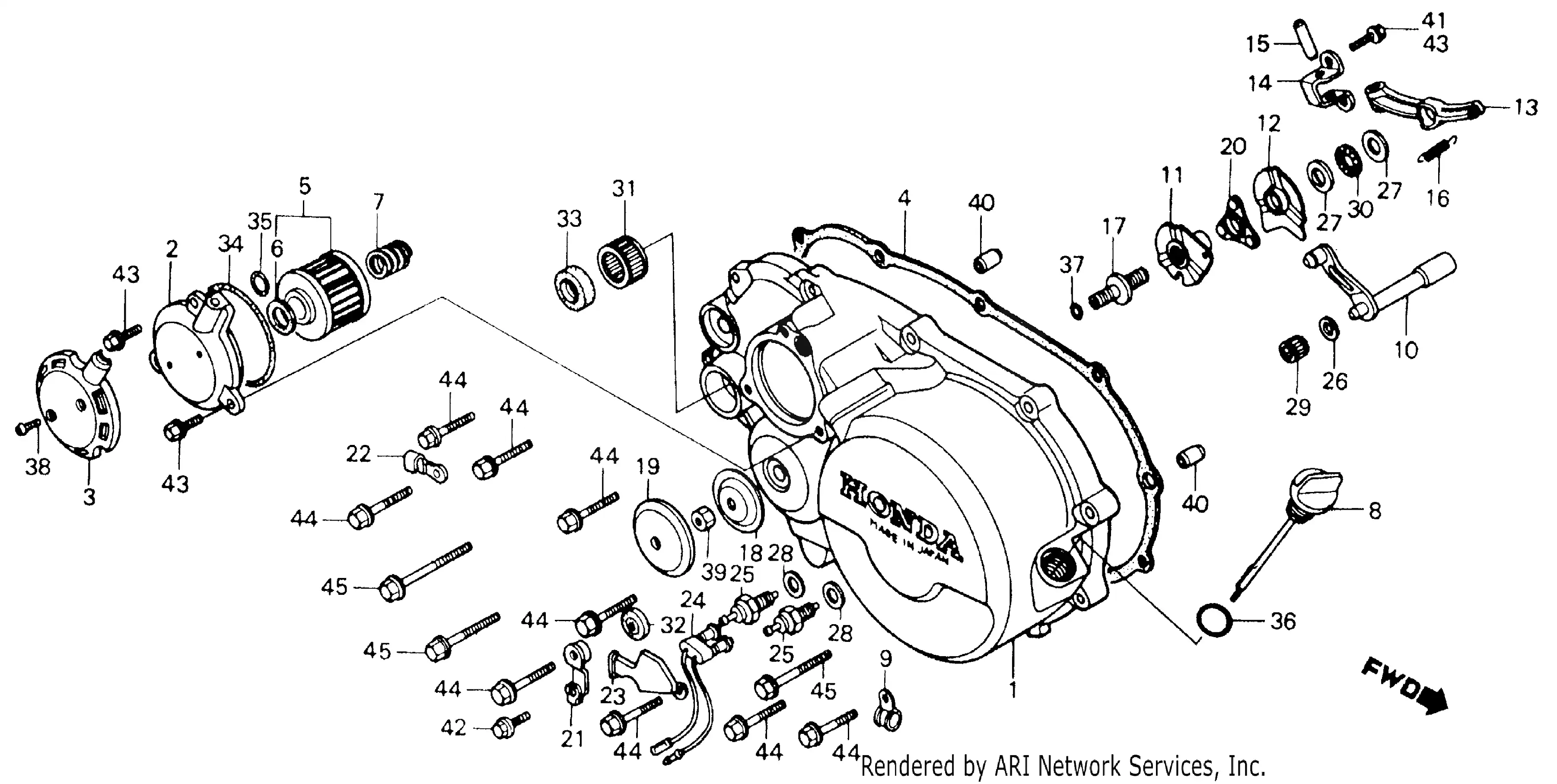 Right Crankcase Cover