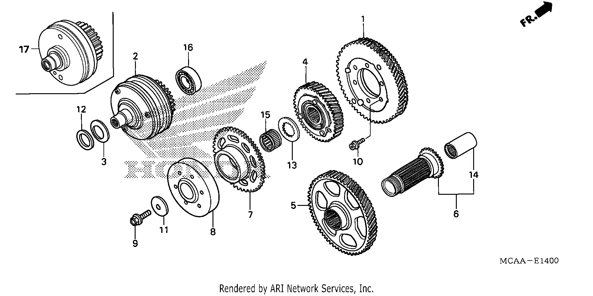 Primary Drive Gear