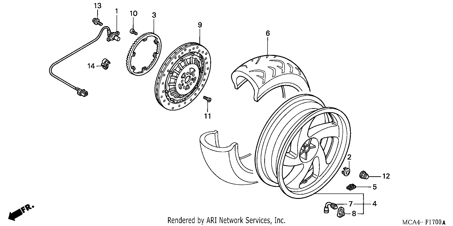 Rear Wheel