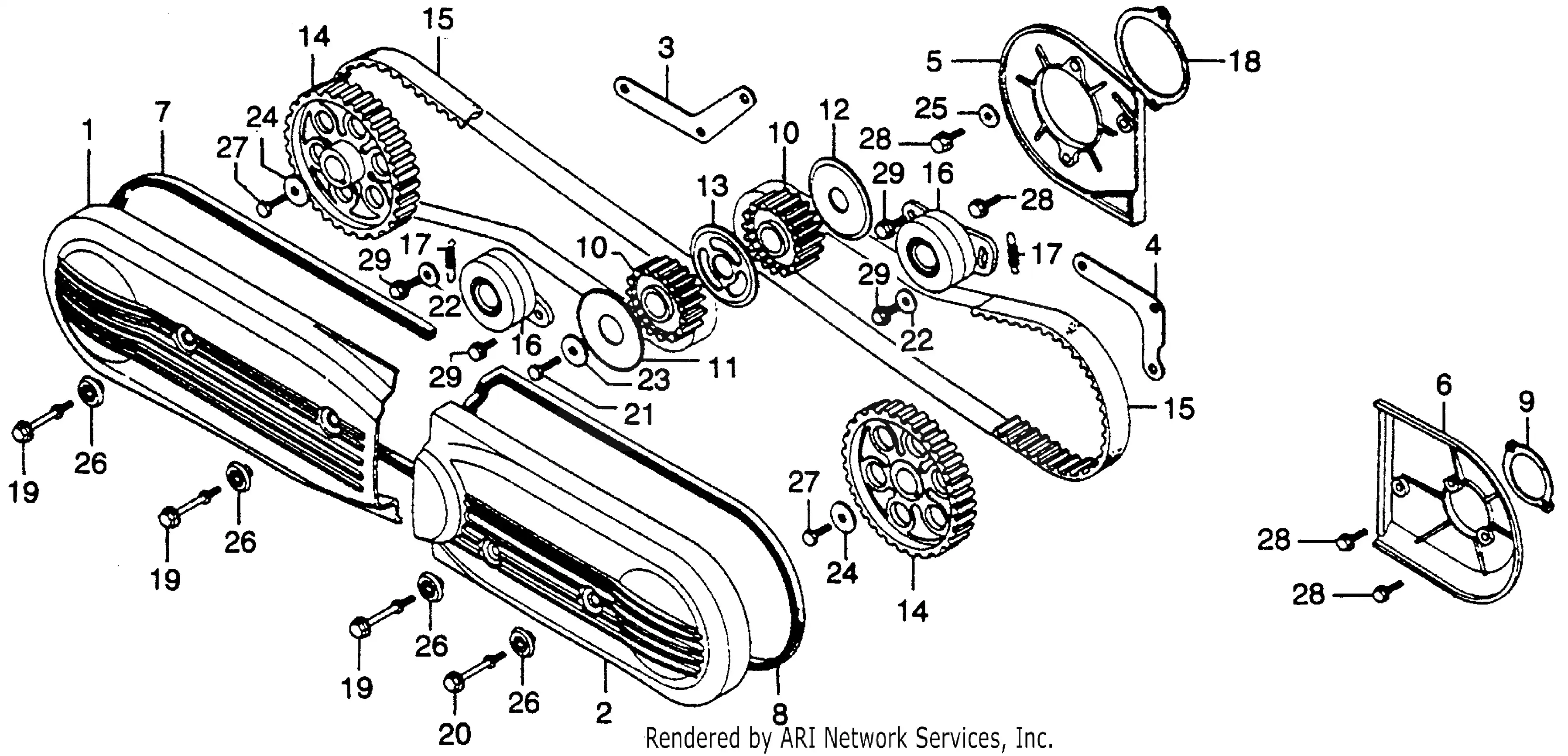 Front Cover Timing Belt
