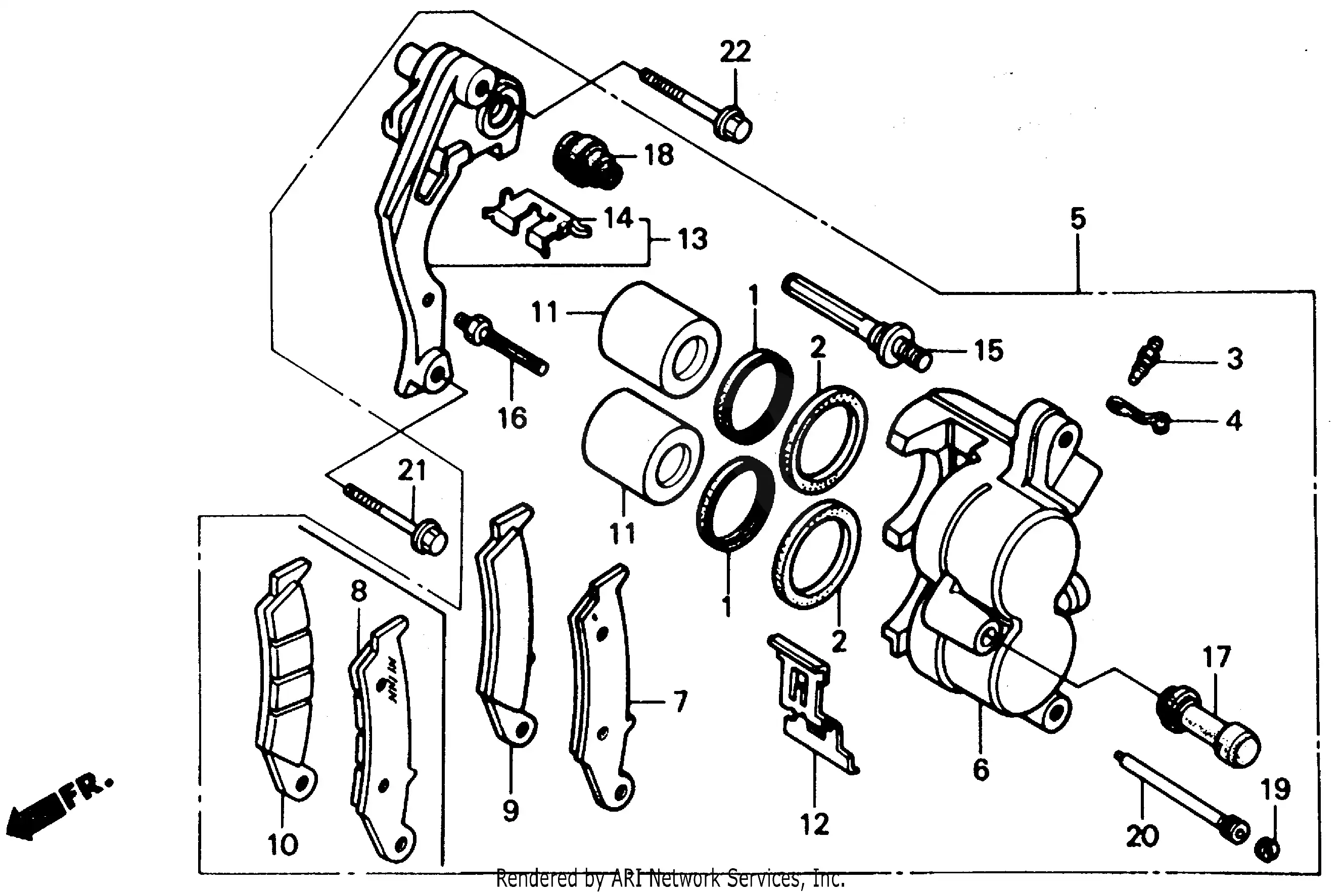 Front Brake Caliper