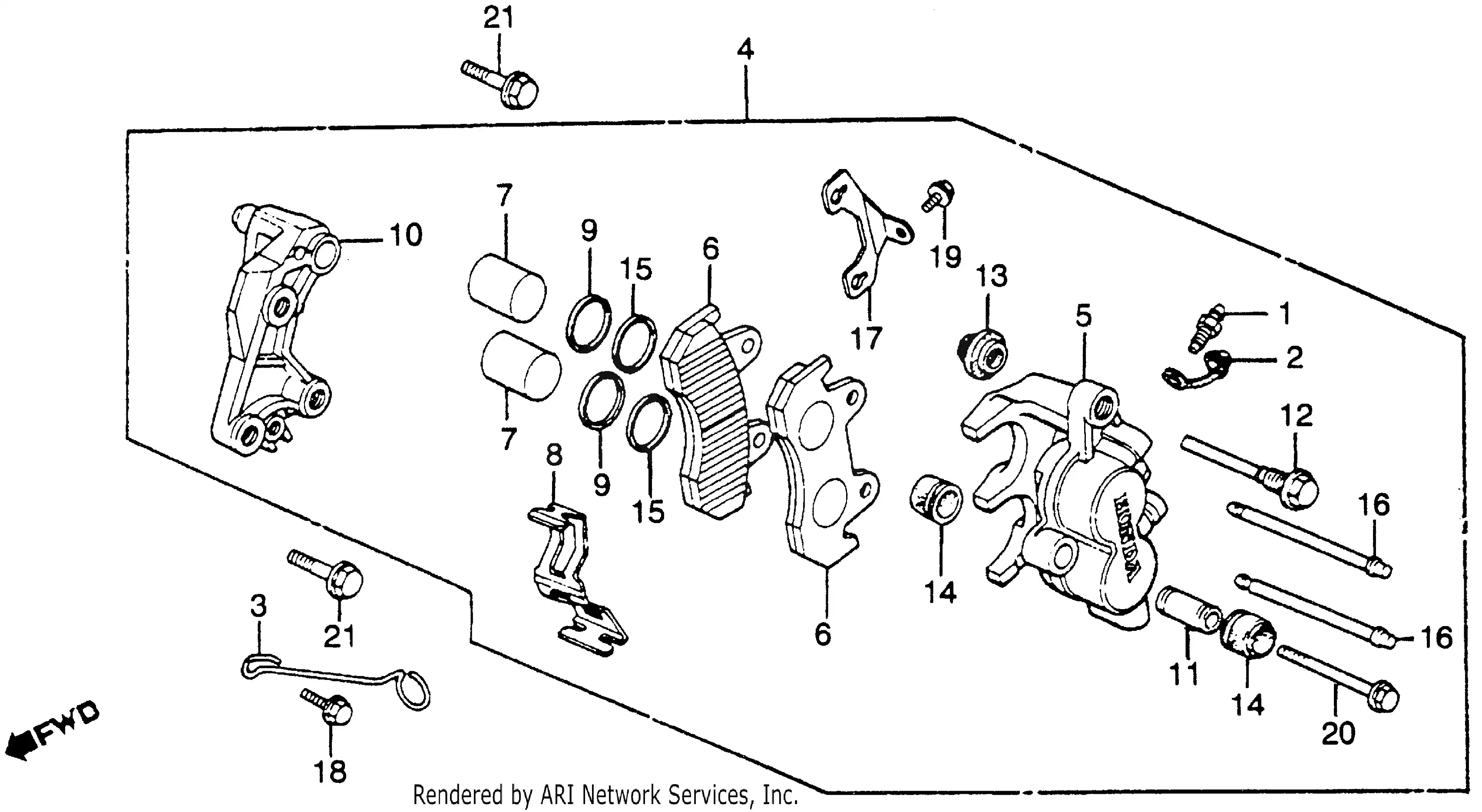 Front Brake Caliper
