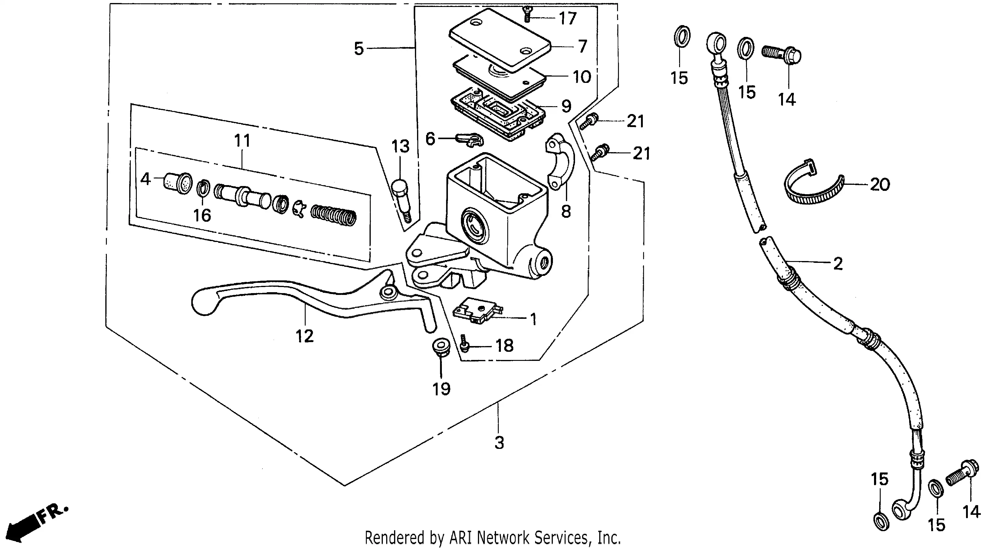 Front Brake Master Cylinder