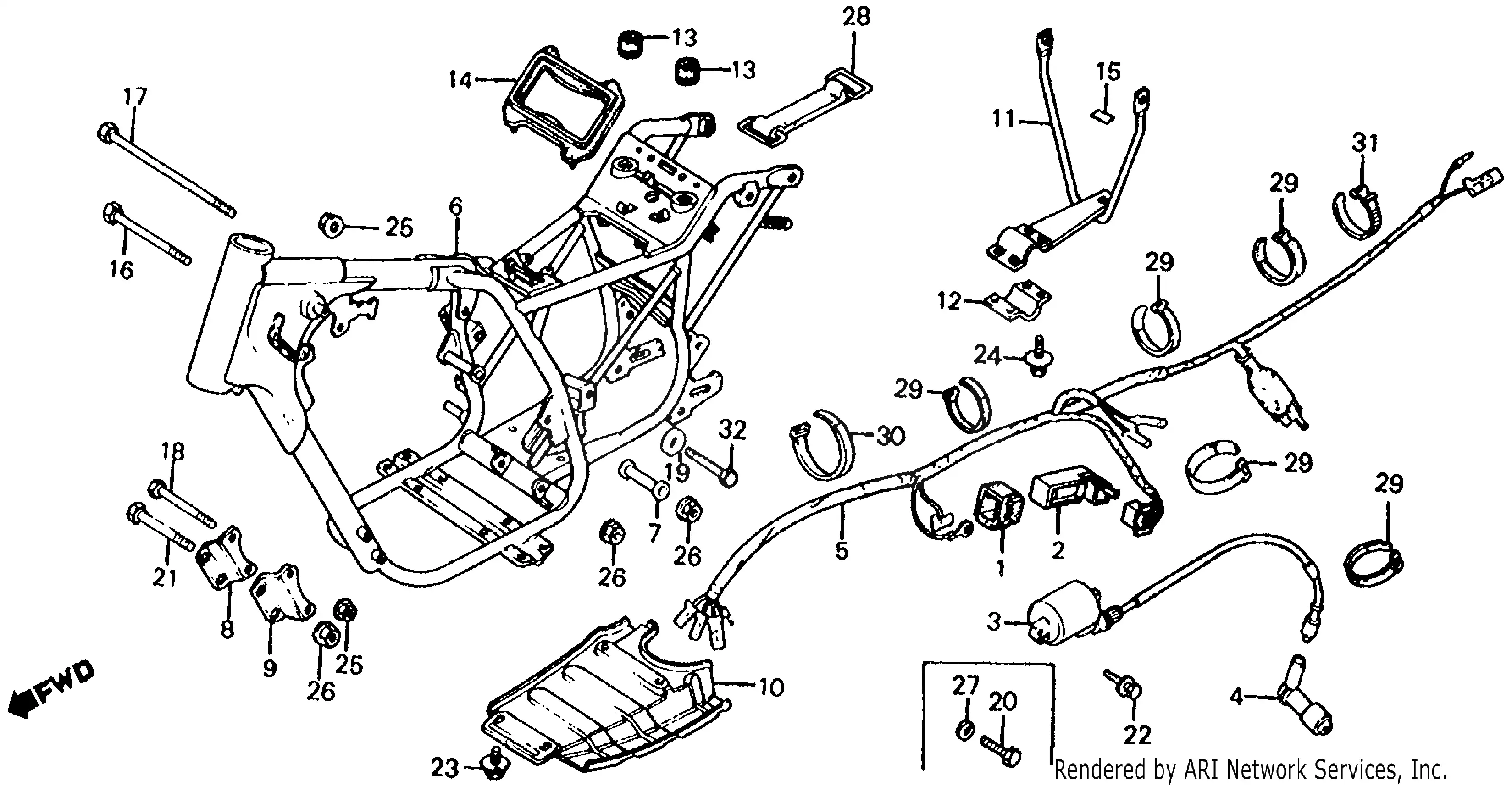 Frame Wire Harness