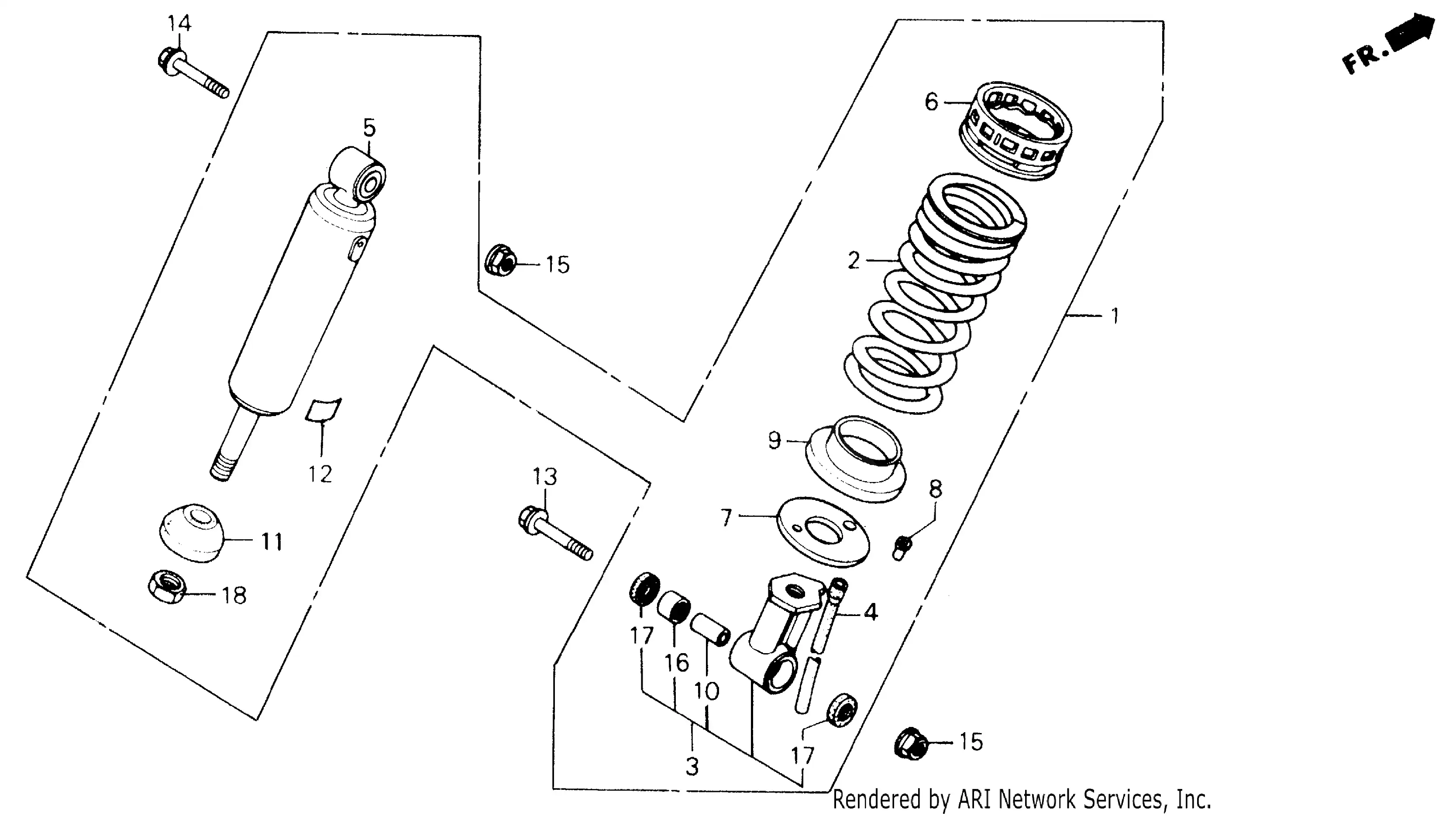 Rear Shock Absorber