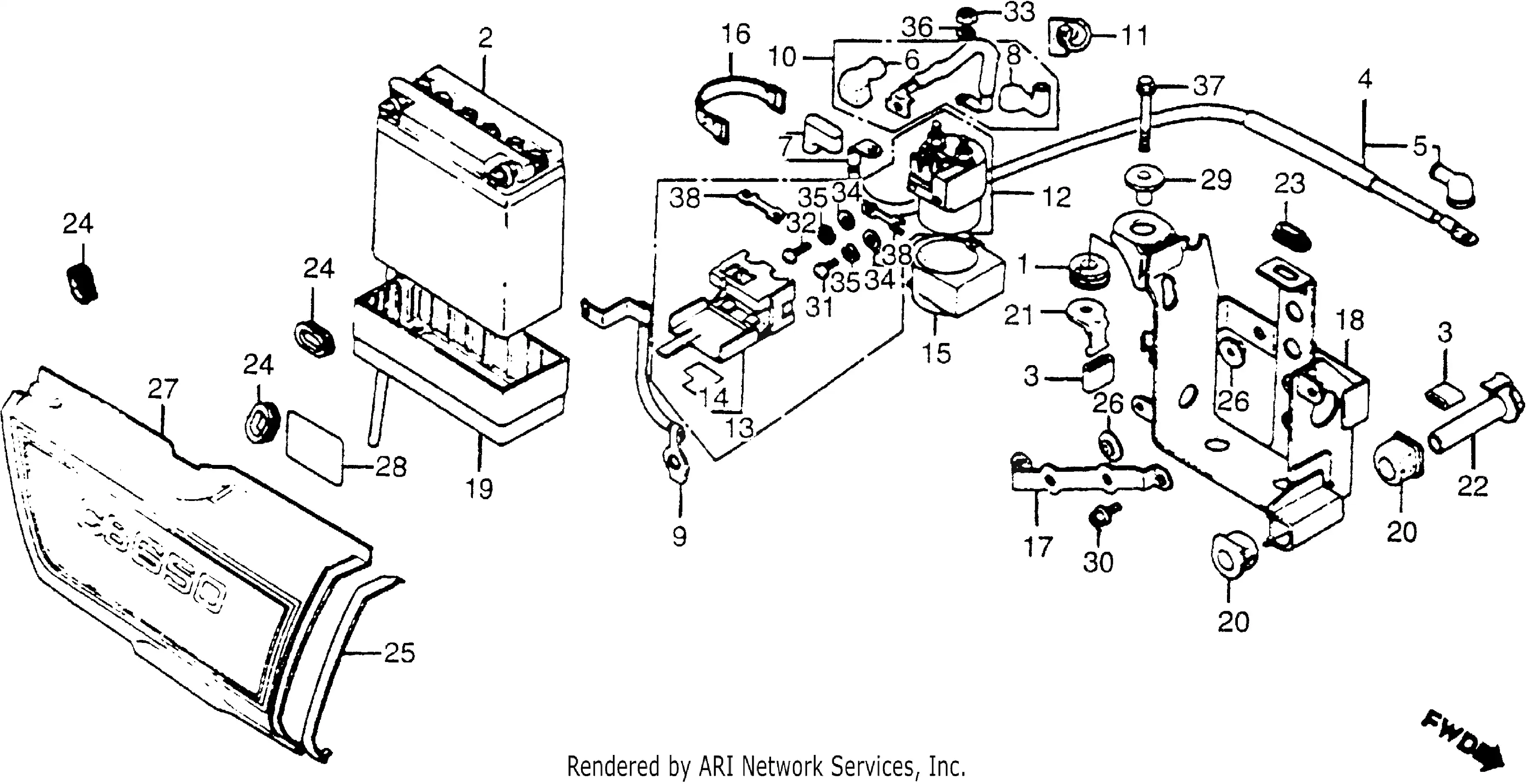 Right Side Cover Battery
