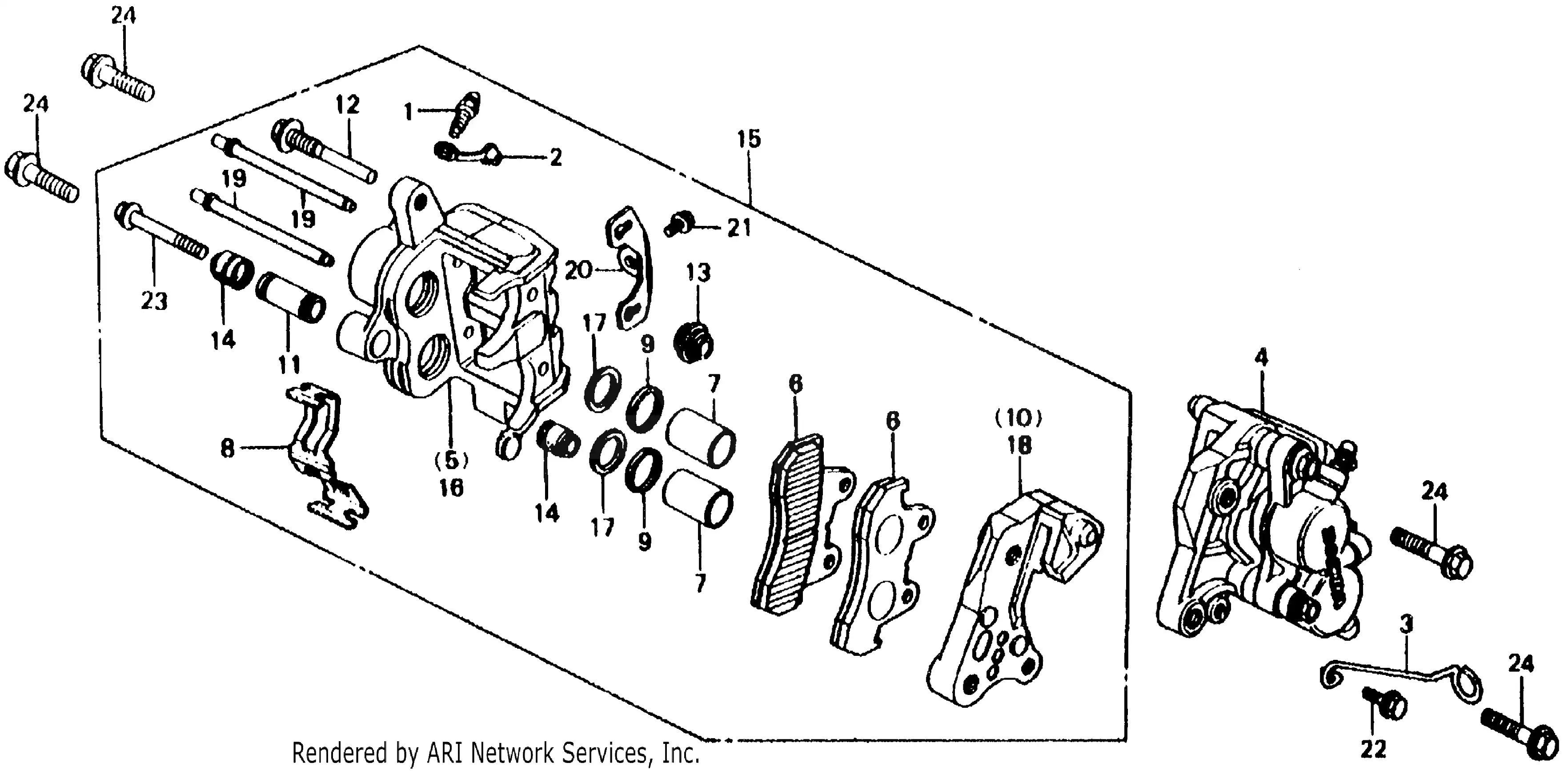 Front Brake Caliper
