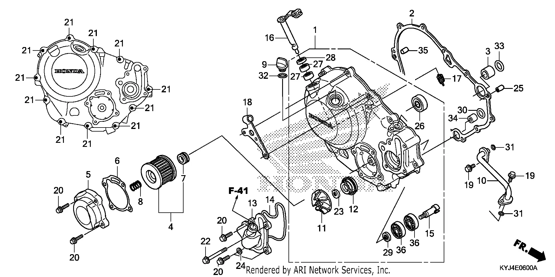 Right Crankcase Cover