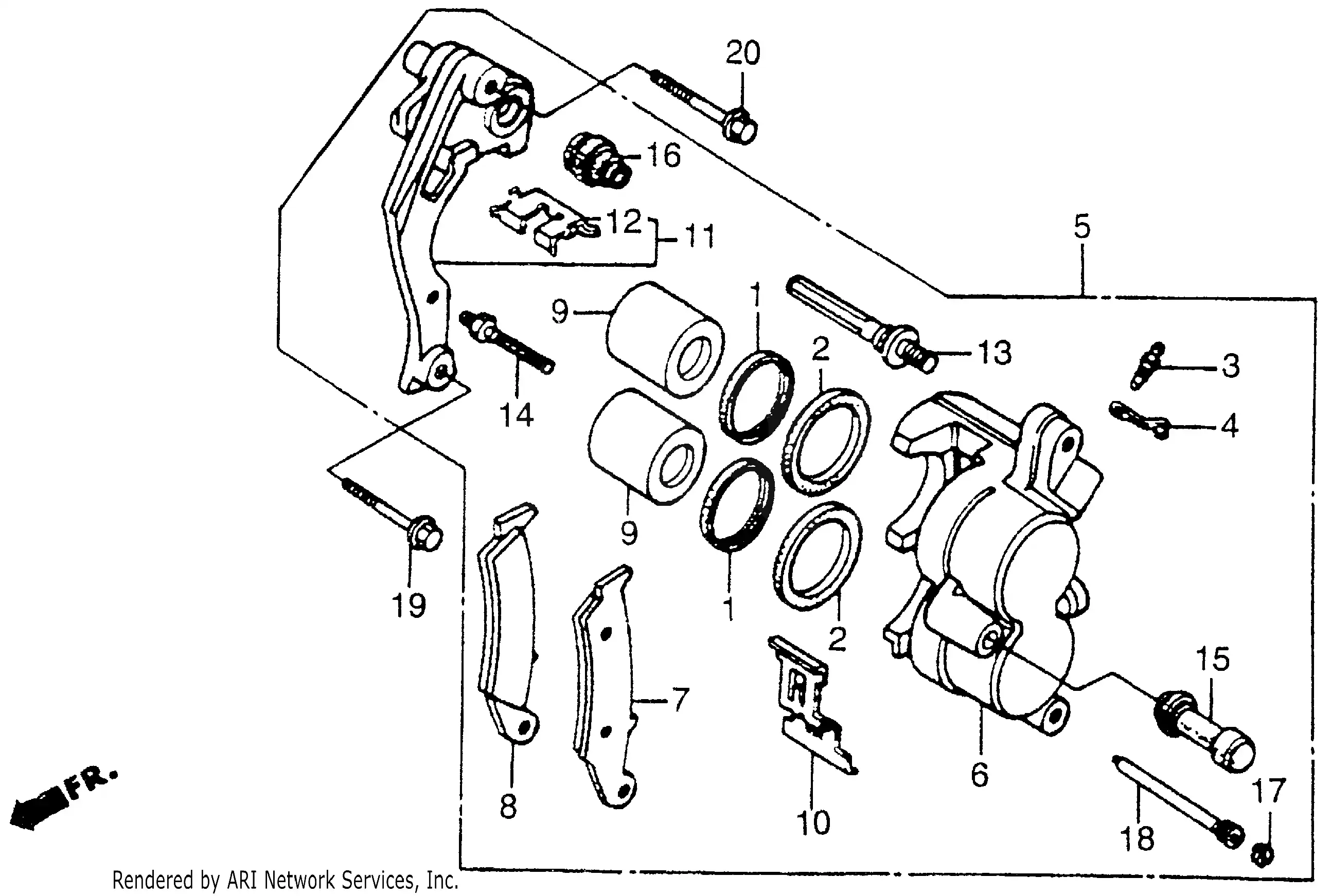 Front Brake Caliper