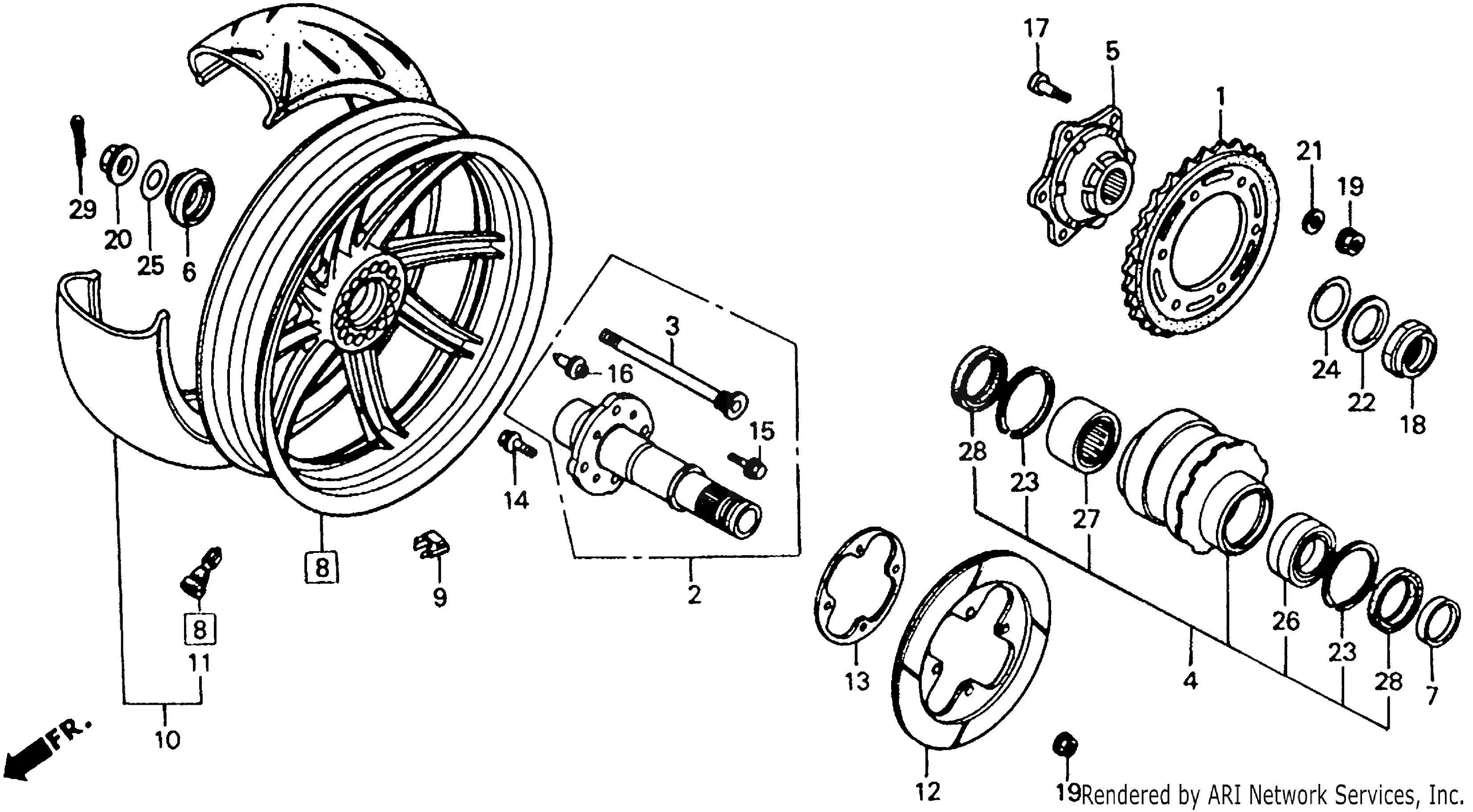 Rear Wheel