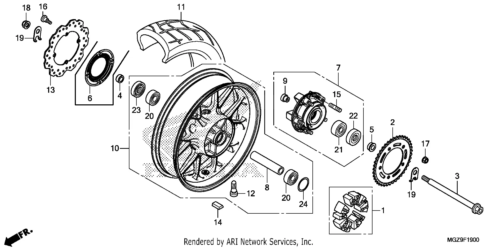 Rear Wheel