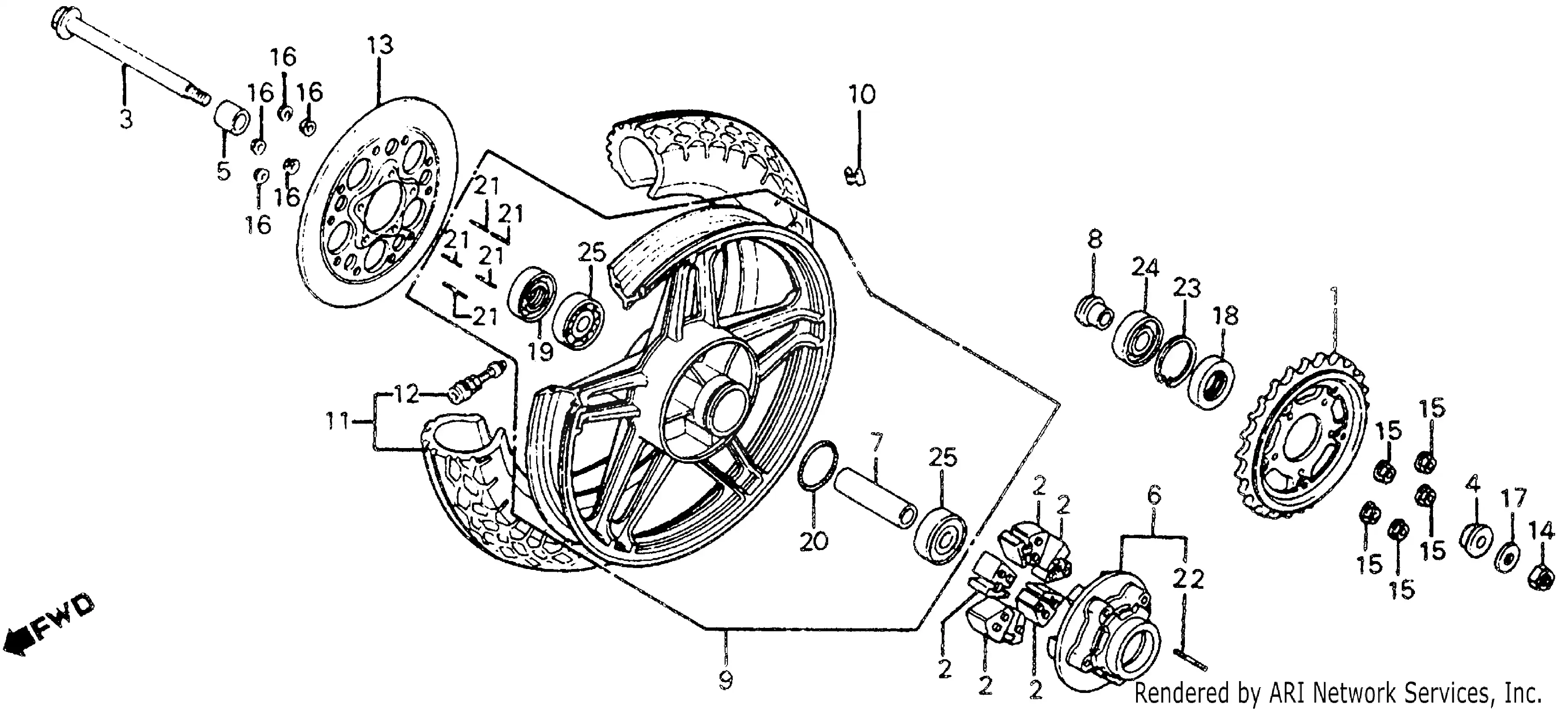 Rear Wheel