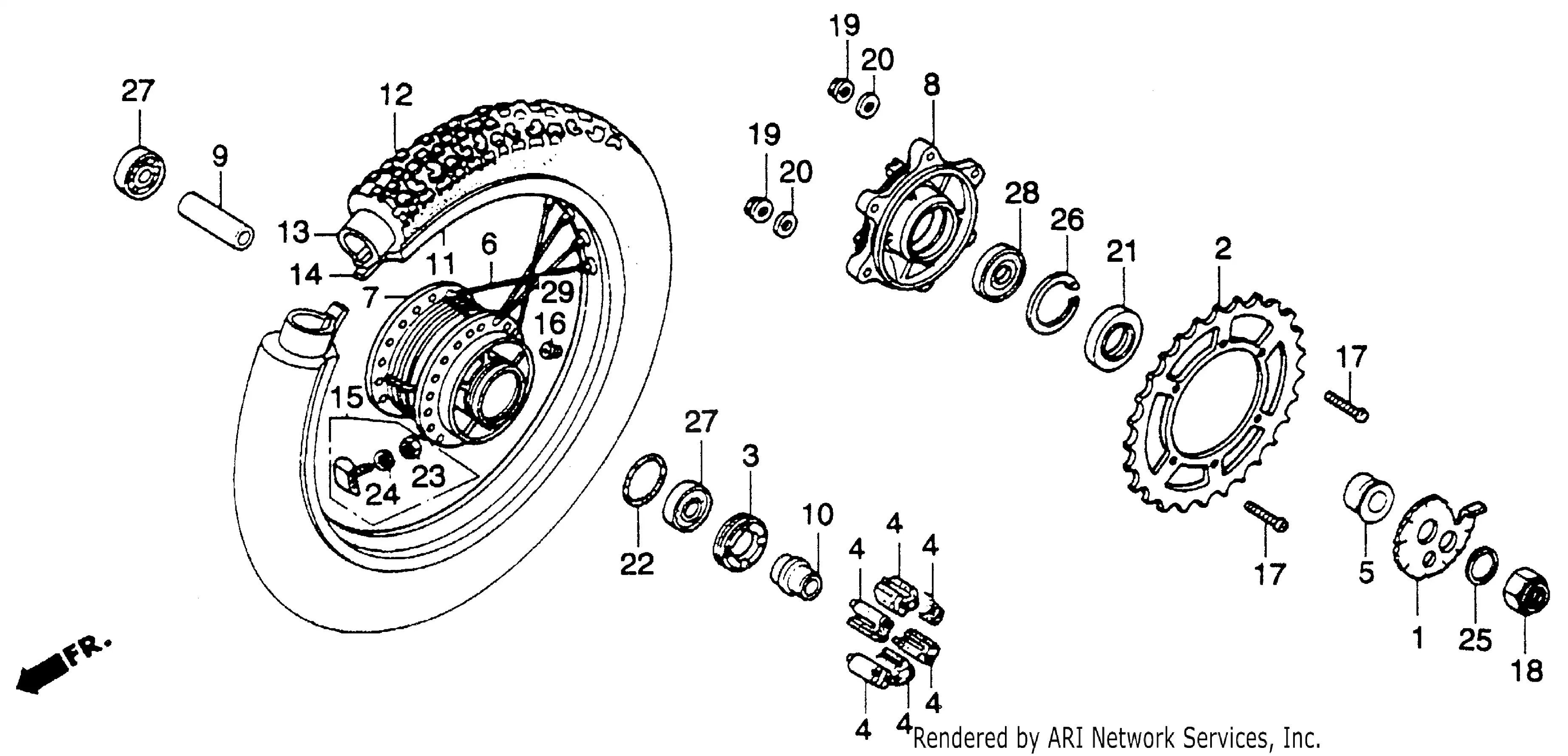 Rear Wheel