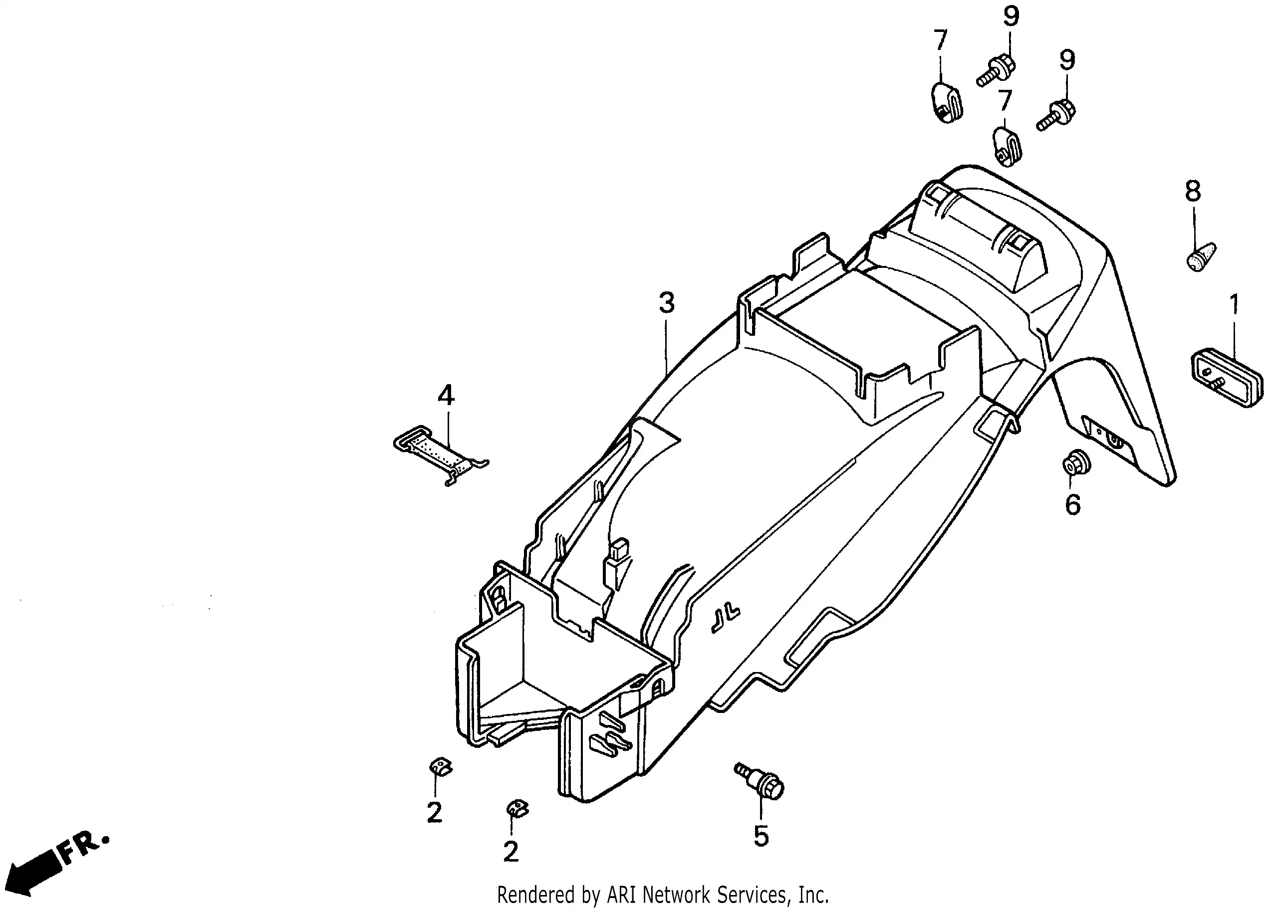 Rear Fender