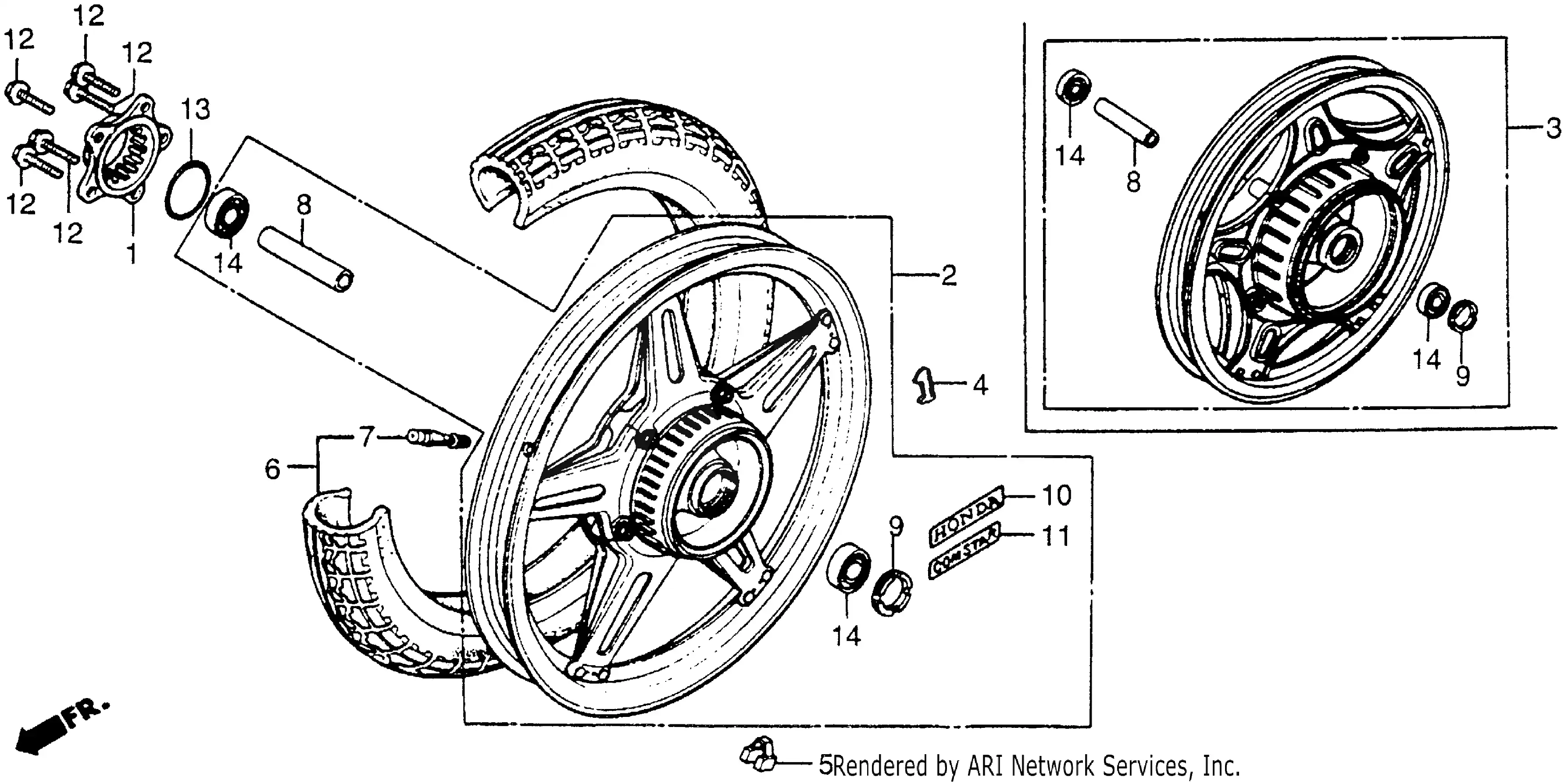 Rear Wheel