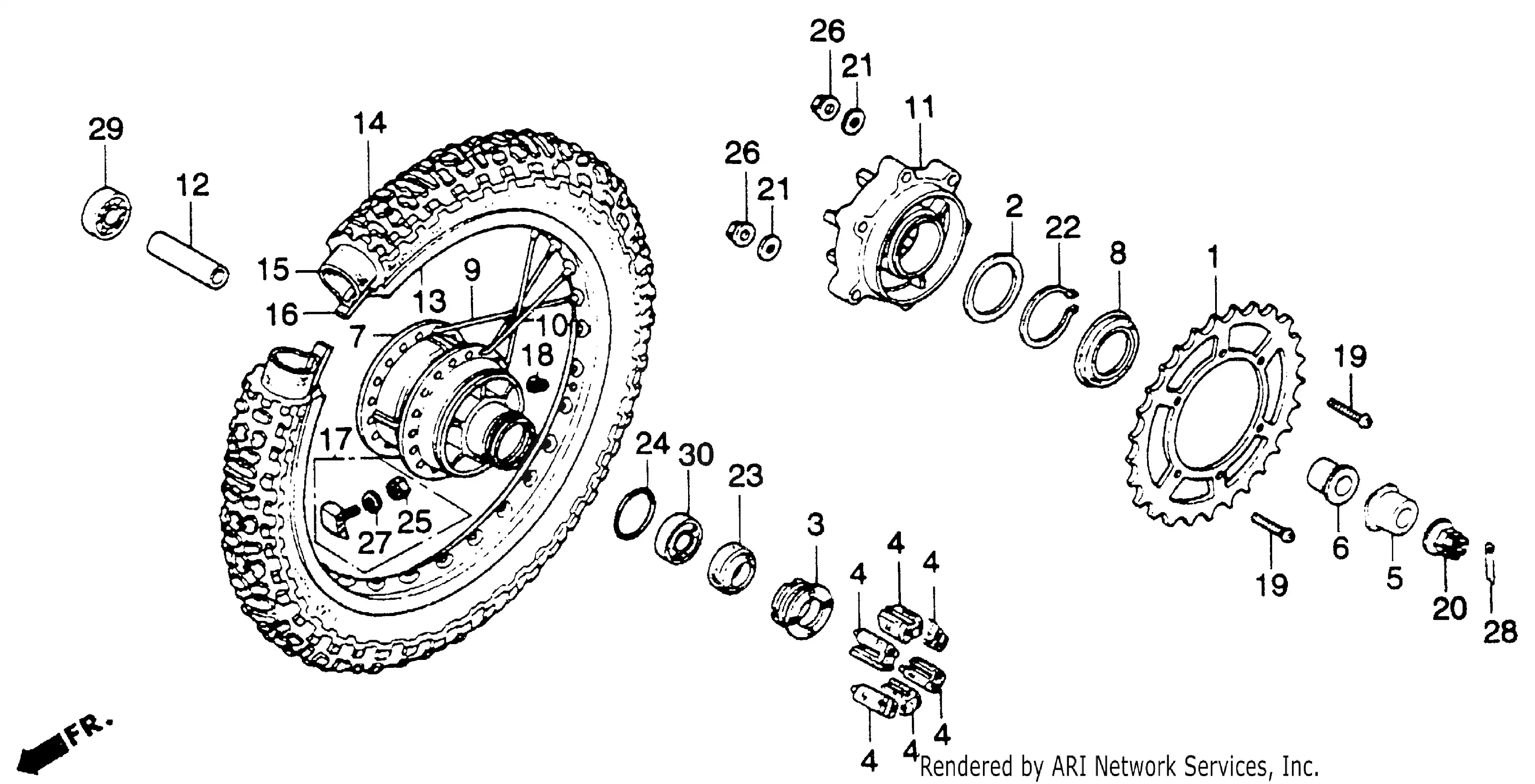 Rear Wheel