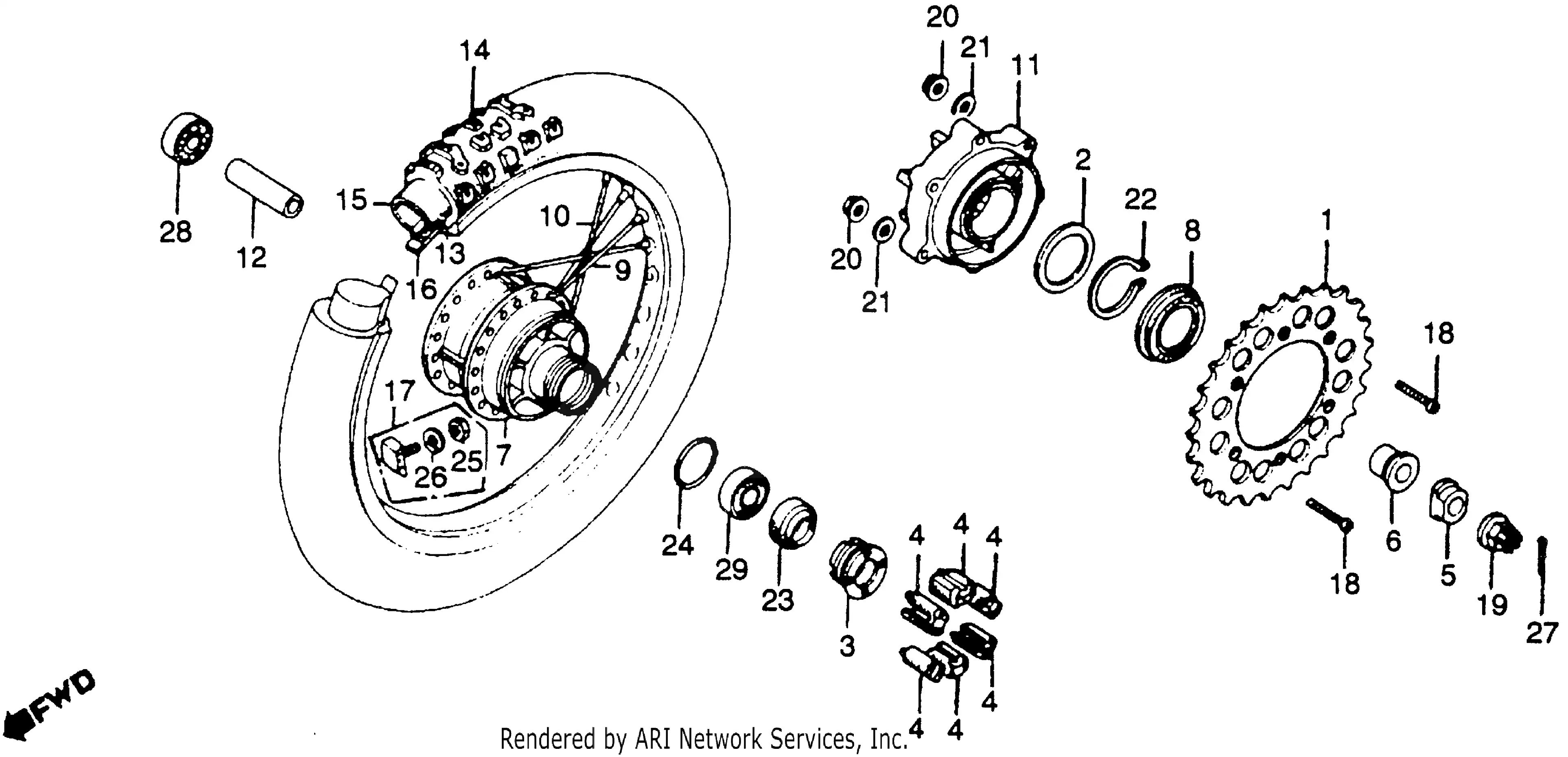 Rear Wheel