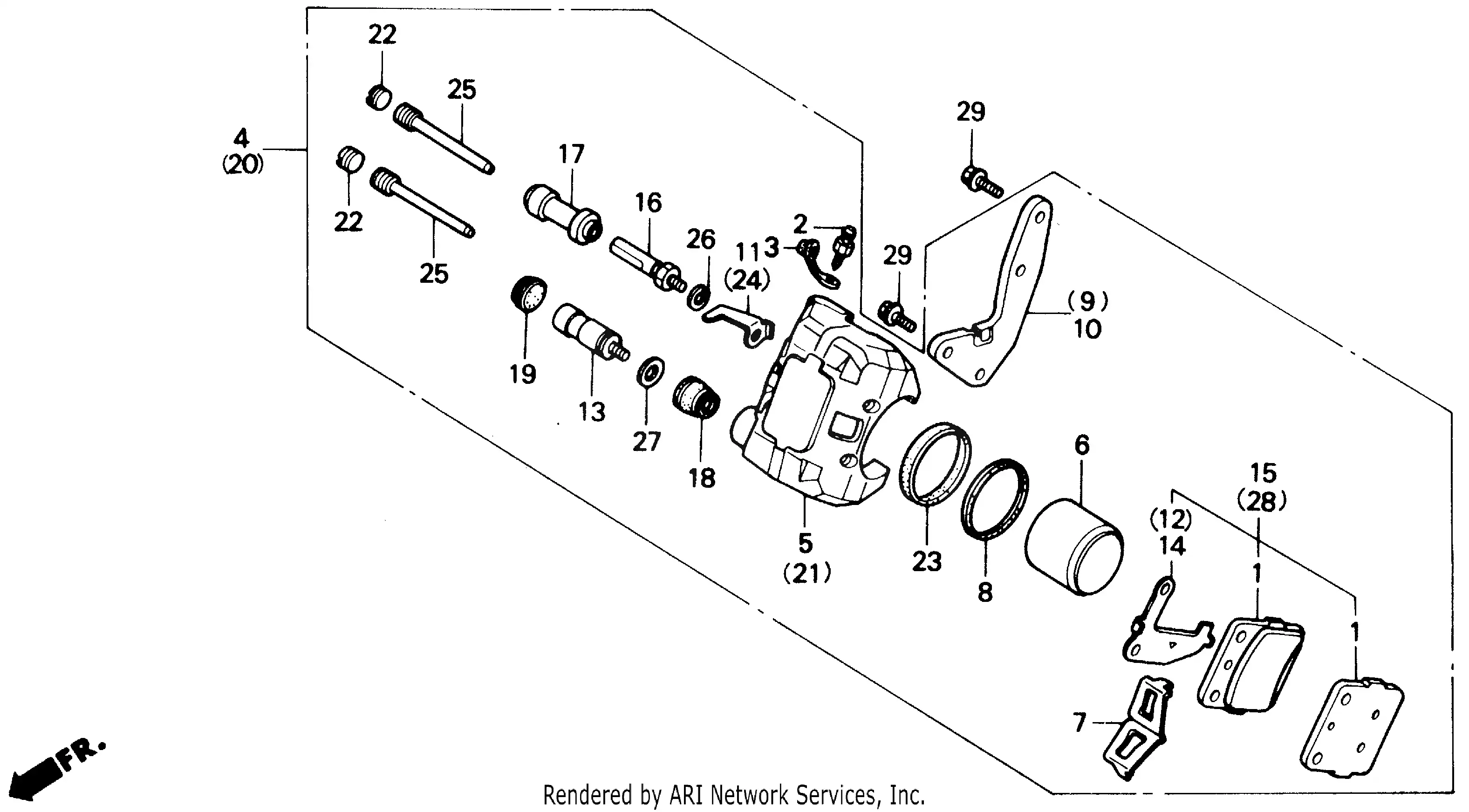 Front Brake Caliper