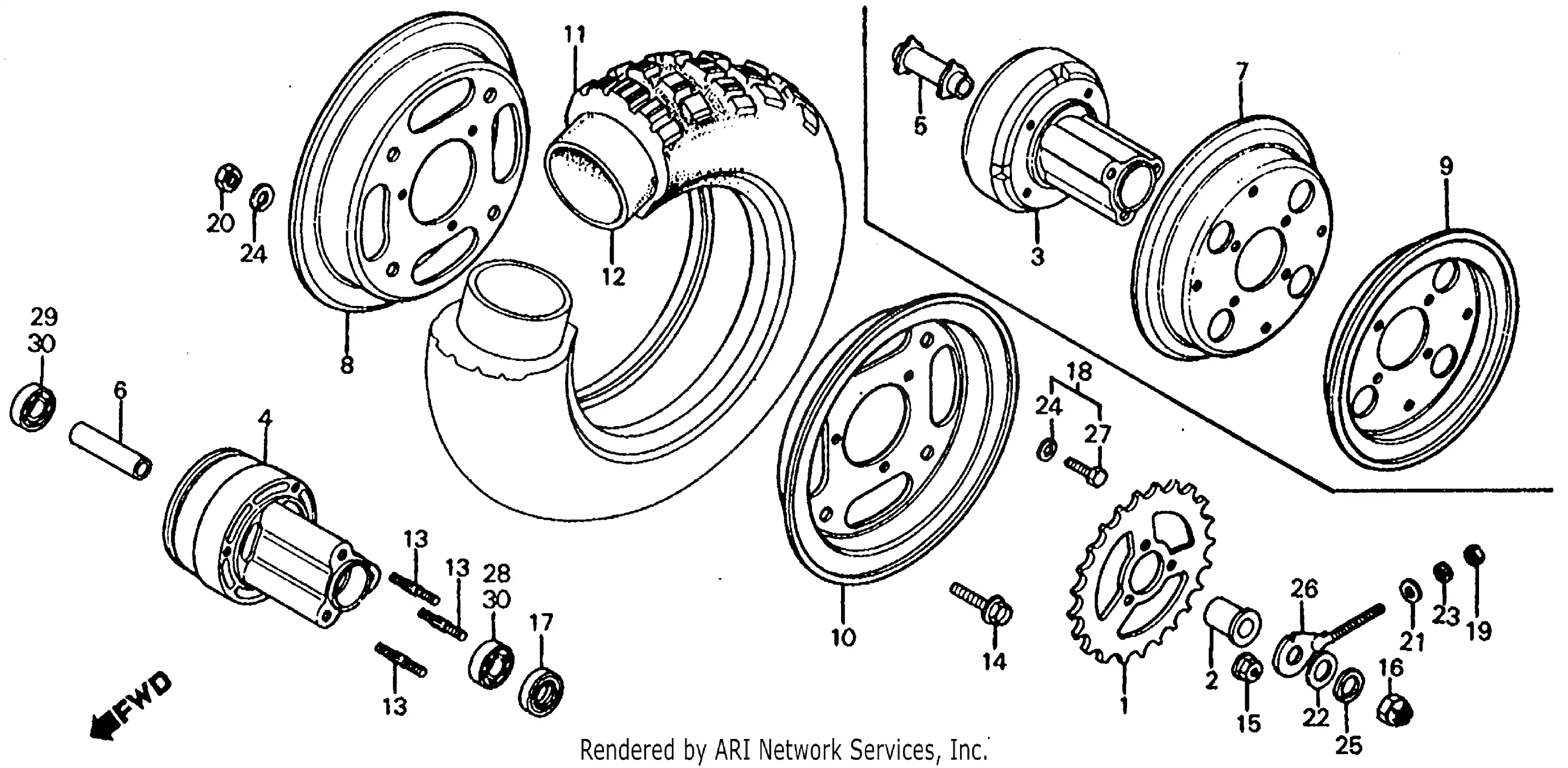 Rear Wheel