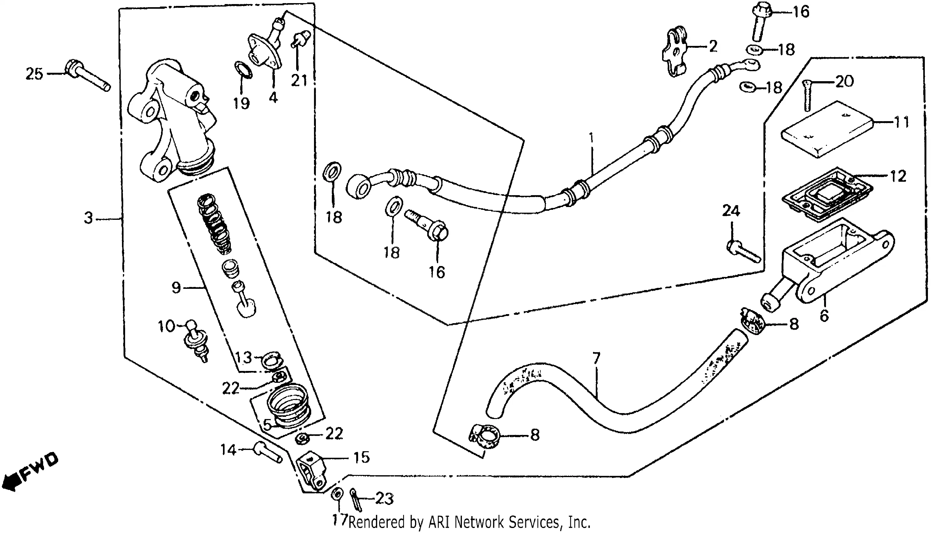Rear Brake Master Cylinder