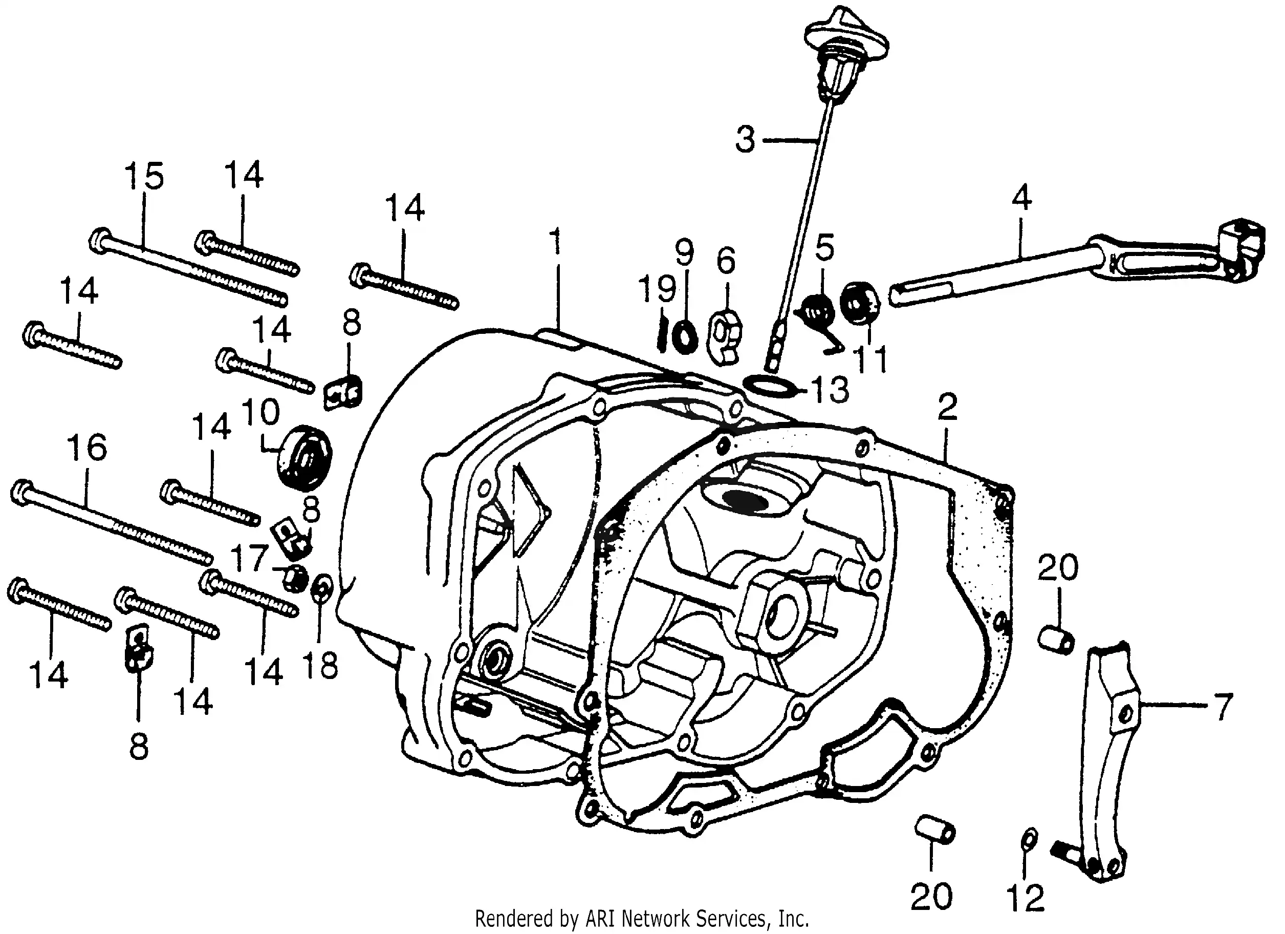 Right Crankcase Cover
