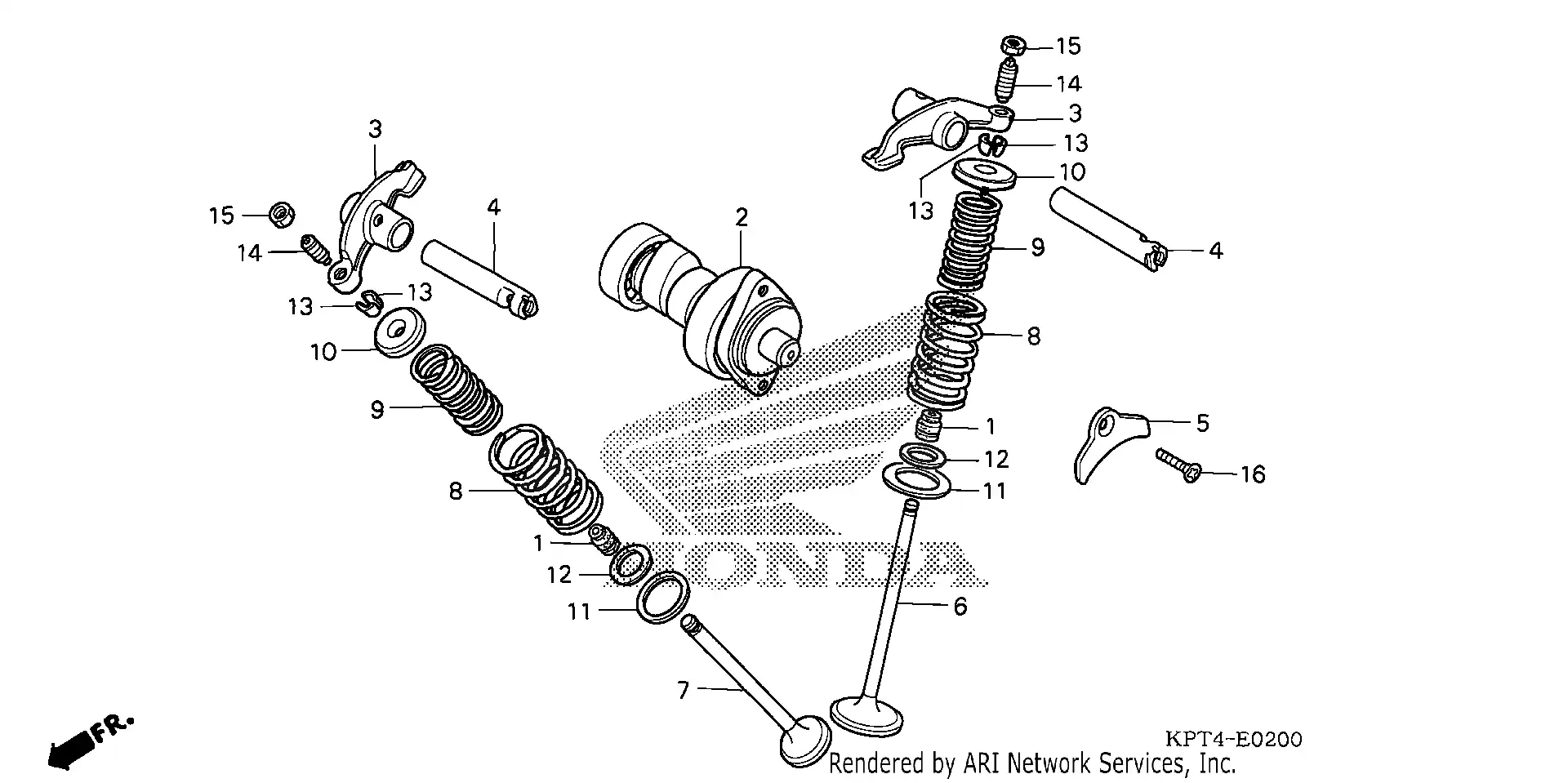 Camshaft + Valve