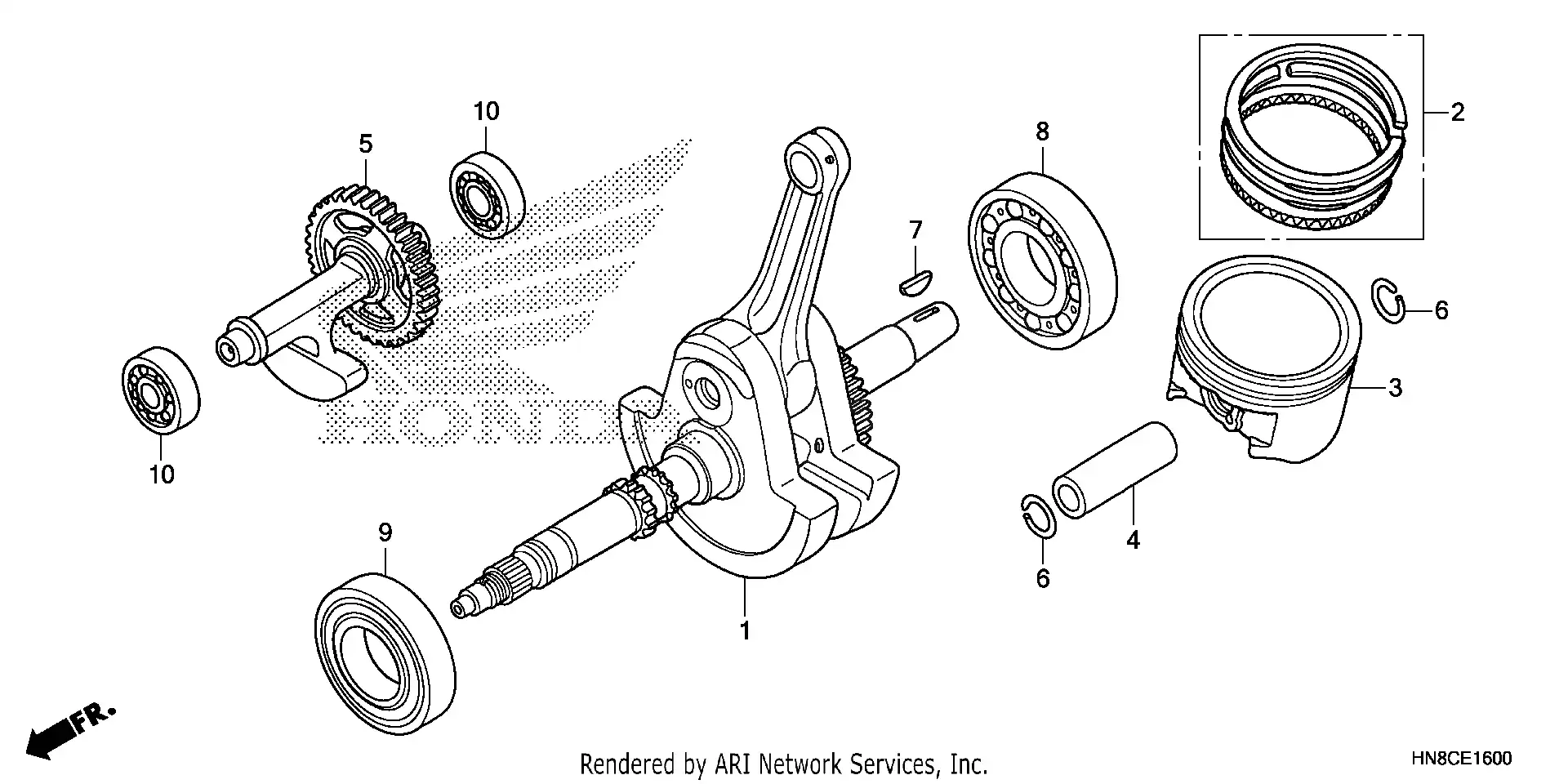 Crankshaft Piston