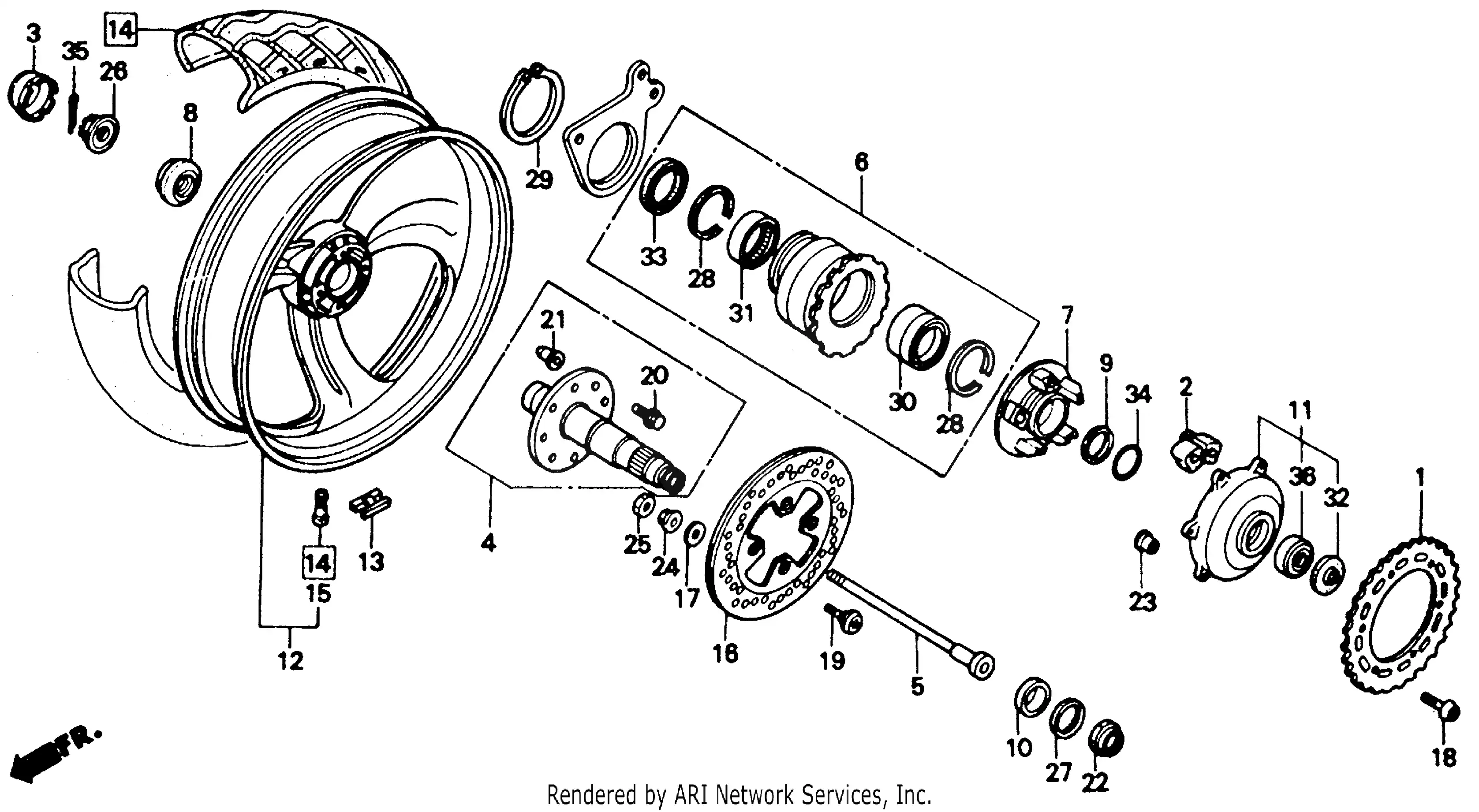 Rear Wheel