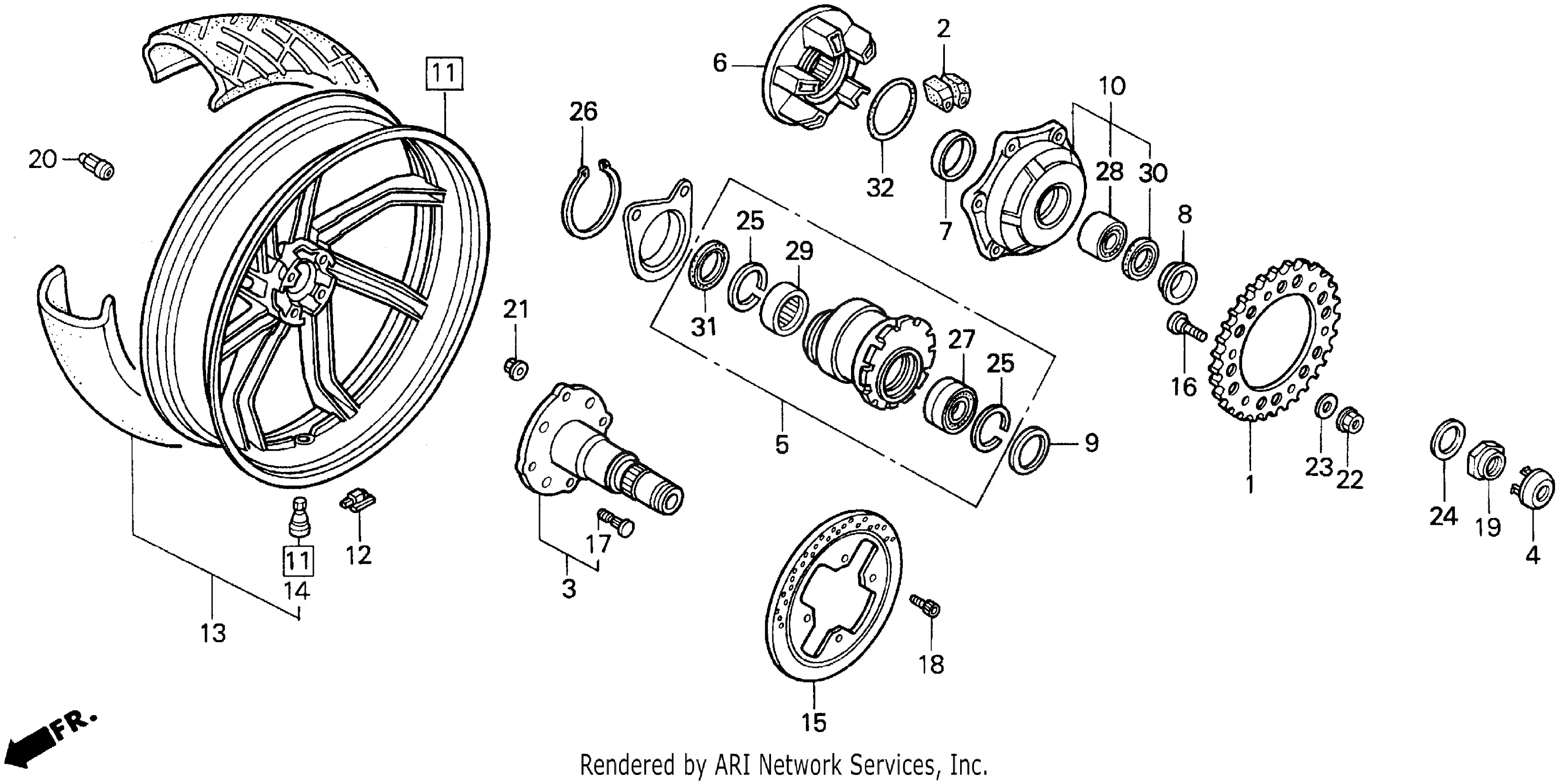 Rear Wheel