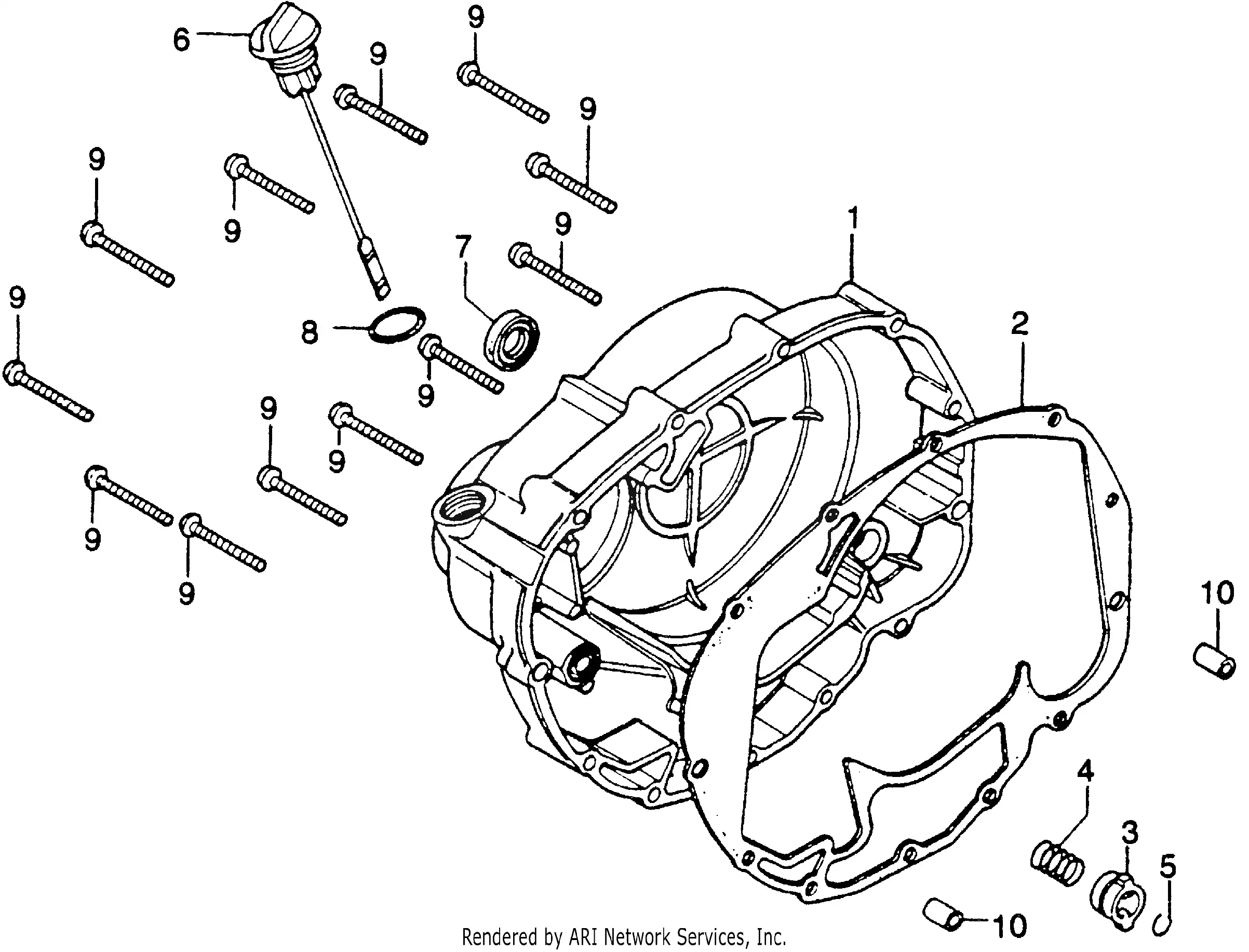 Right Crankcase Cover