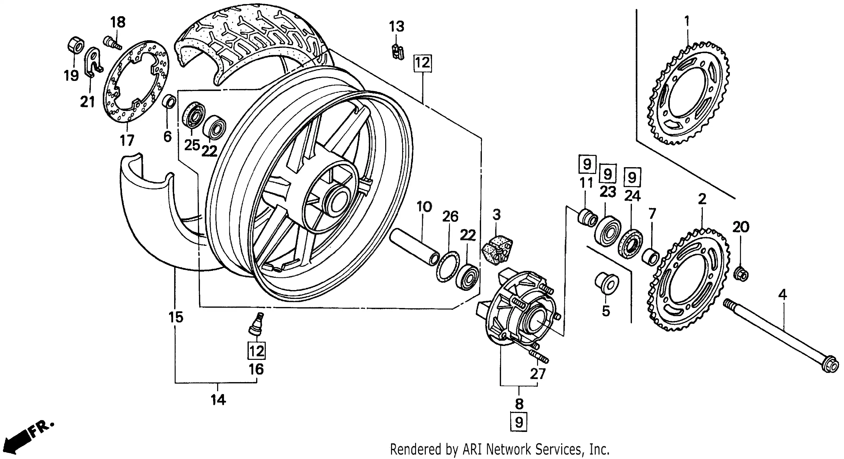 Rear Wheel