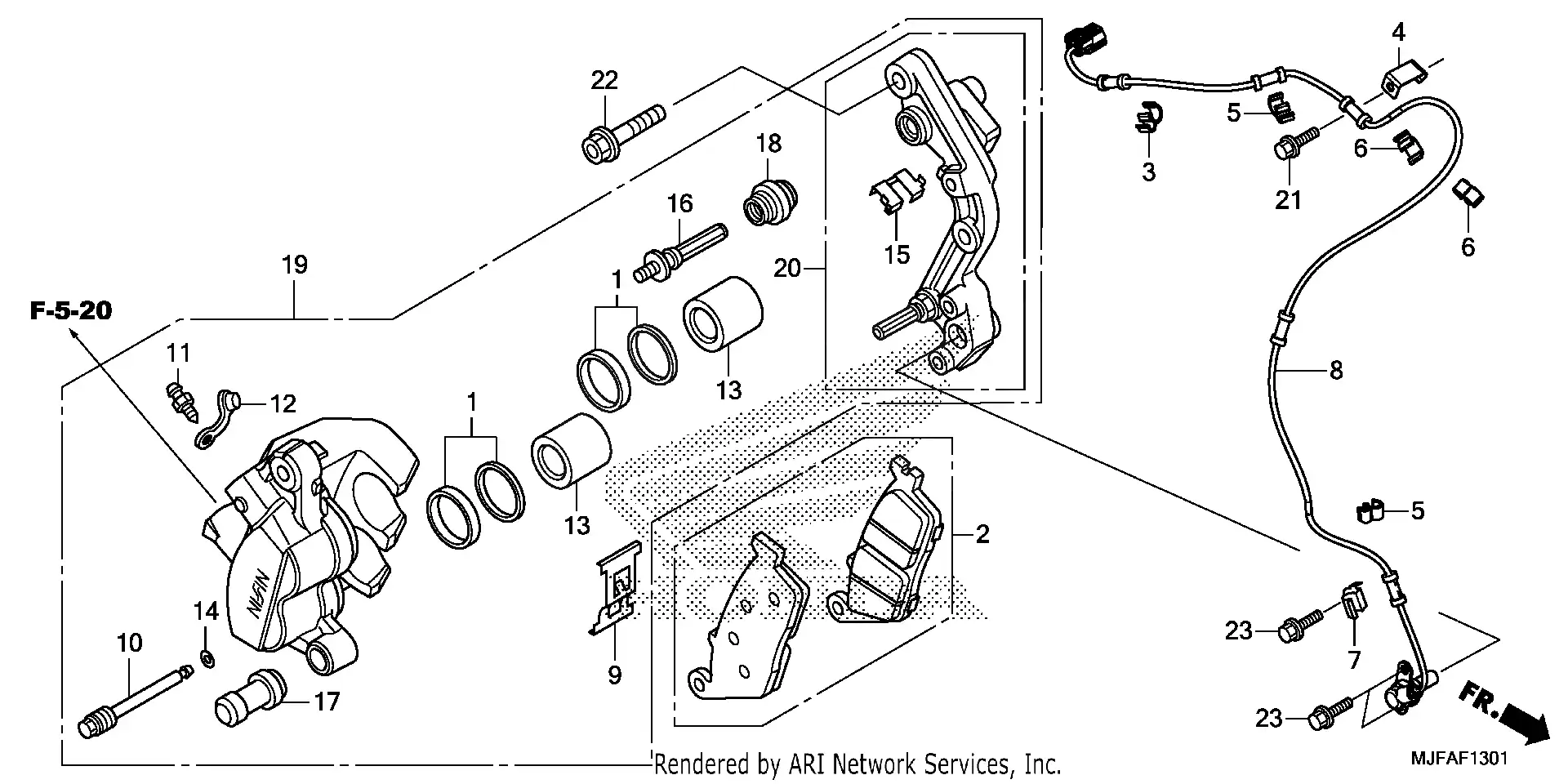 Front Brake Caliper