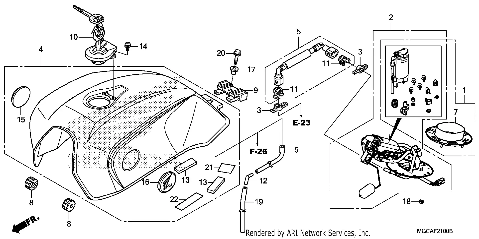 Fuel Tank Fuel Pump
