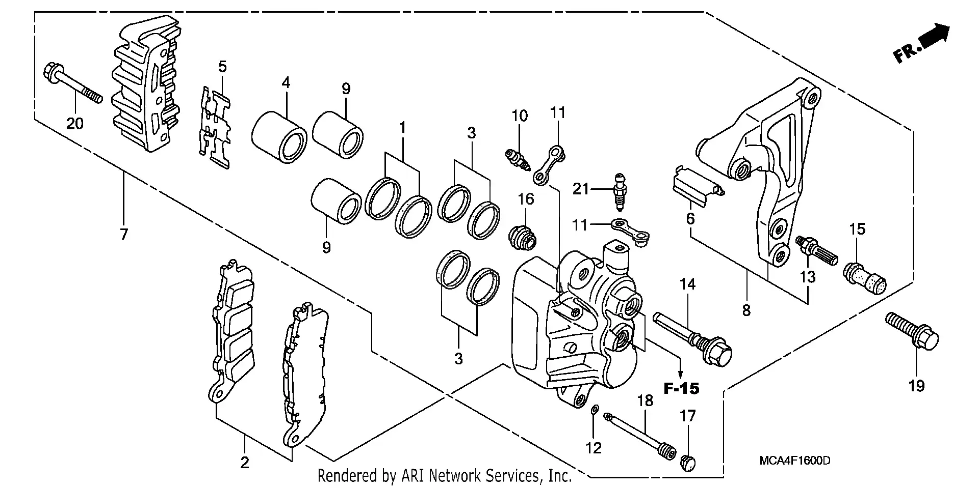 Rear Brake Caliper
